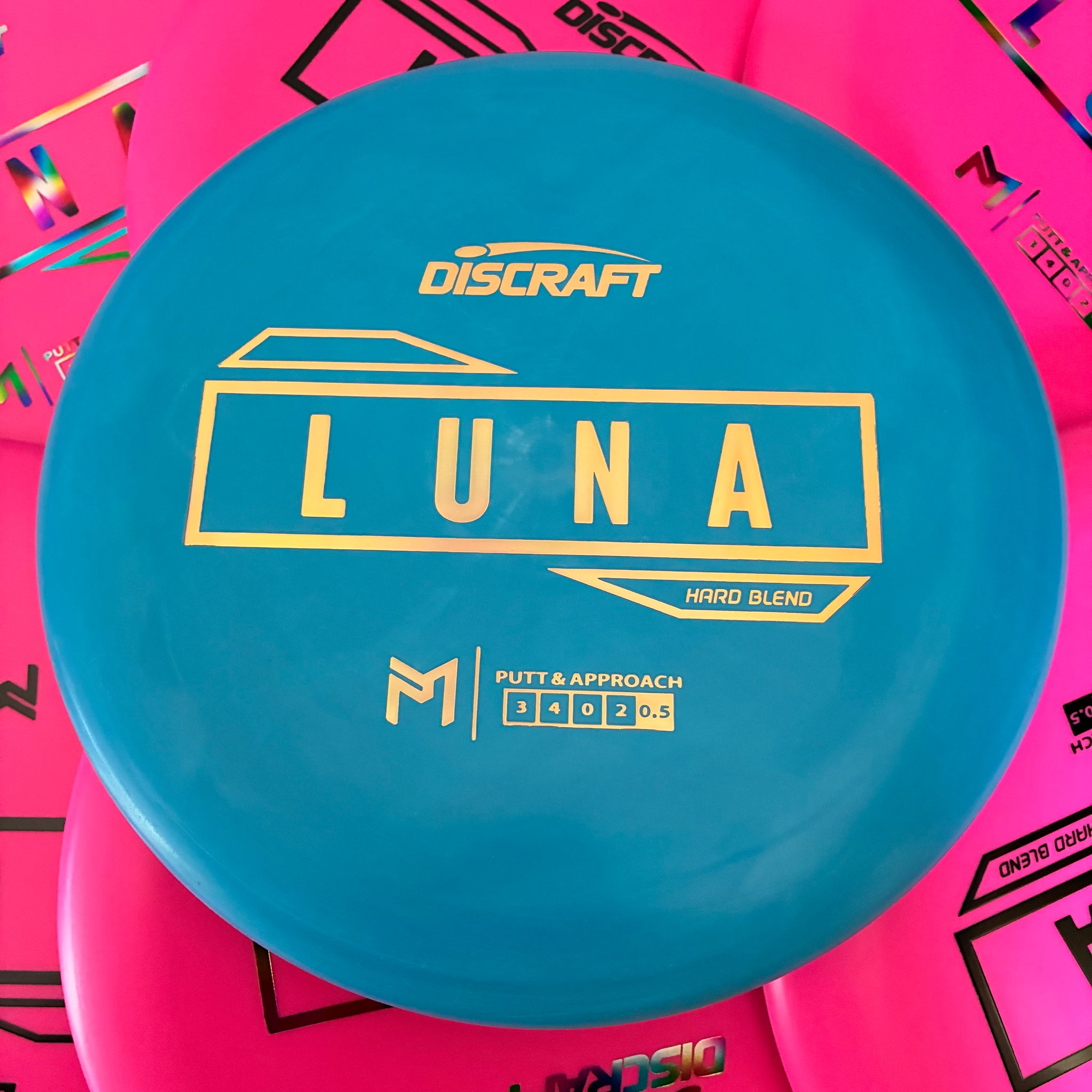 Discraft Paul McBeth Putter Line Hard Luna 3/4/0/2