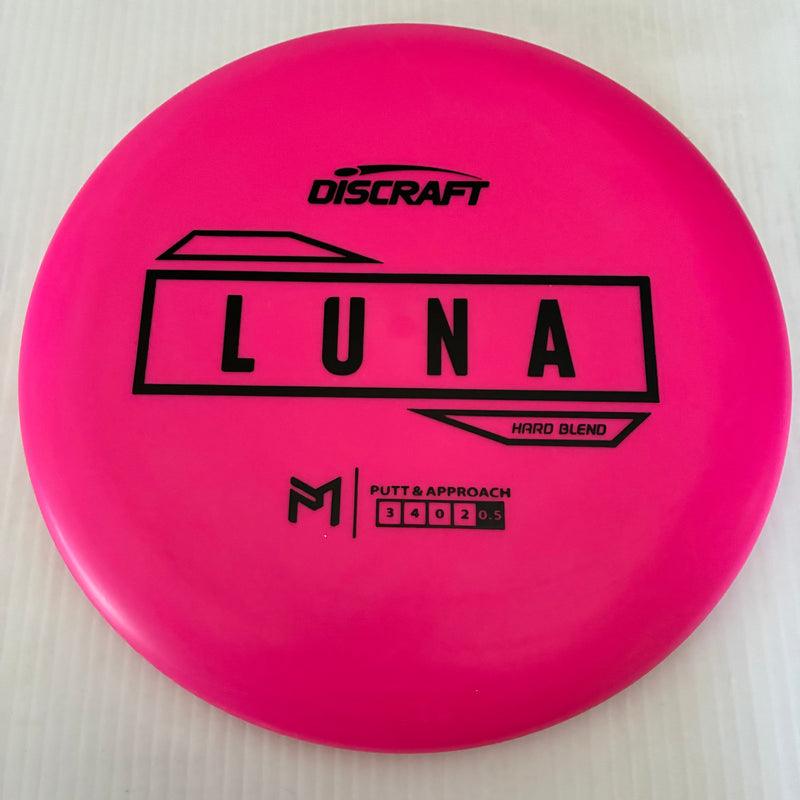 Discraft Paul McBeth Putter Line Hard Luna 3/3/0/3