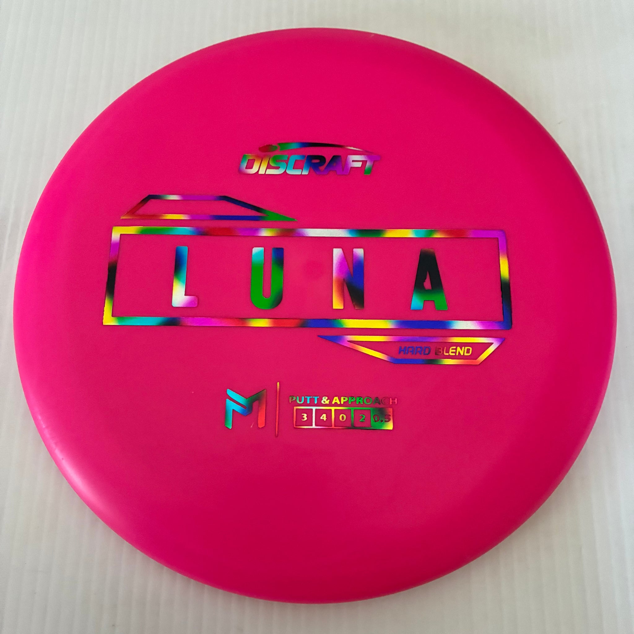 Discraft Paul McBeth Putter Line Hard Luna 3/4/0/2