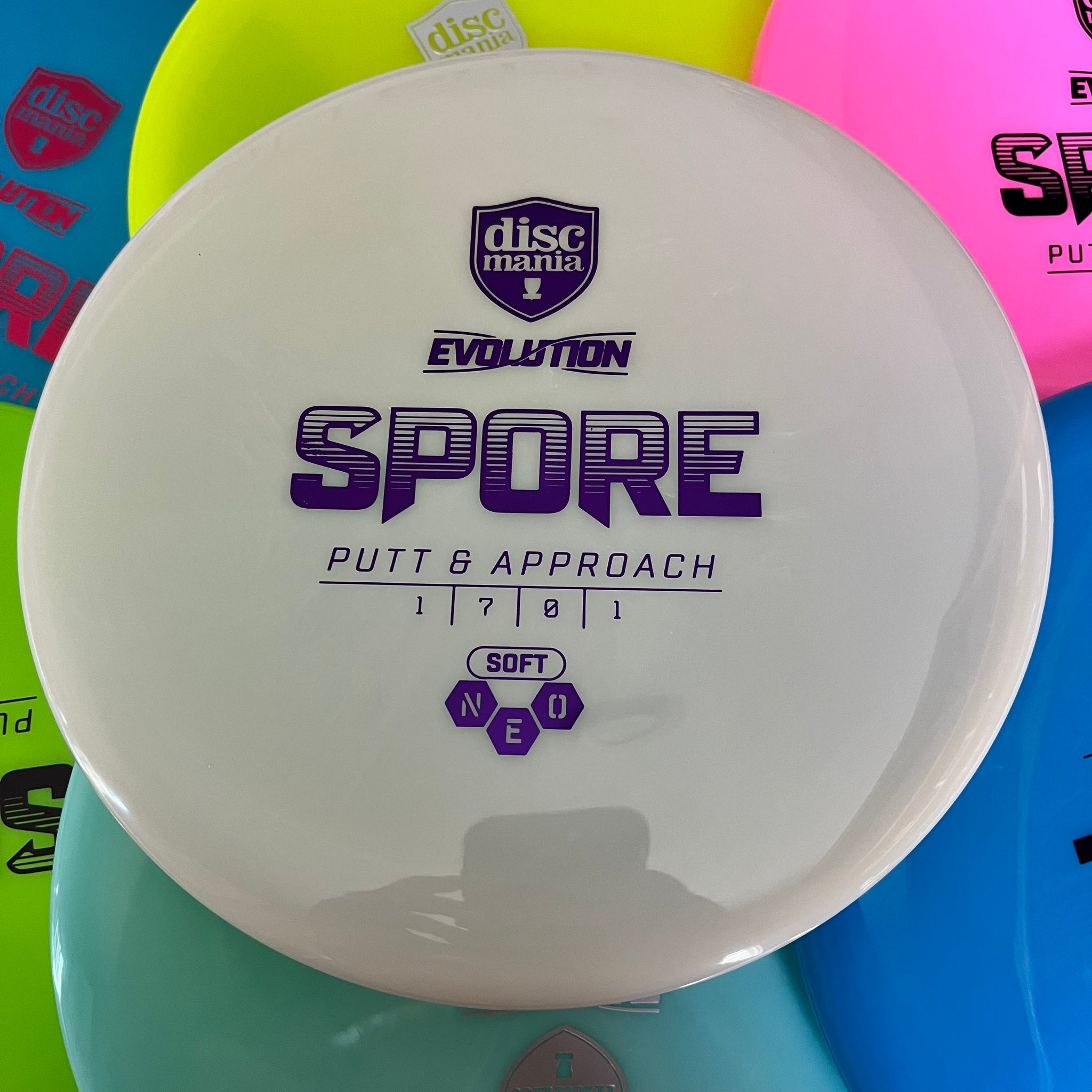 Discmania Evolution Soft NEO Spore 1/7/0/1