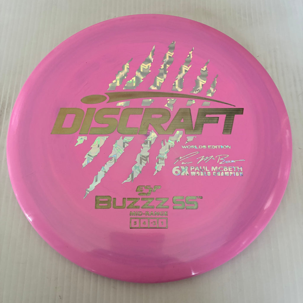 Discraft 2026 Worlds Fundraiser Paul McBeth 6x Claws ESP Buzzz SS 5/4/-2/1 Box 2