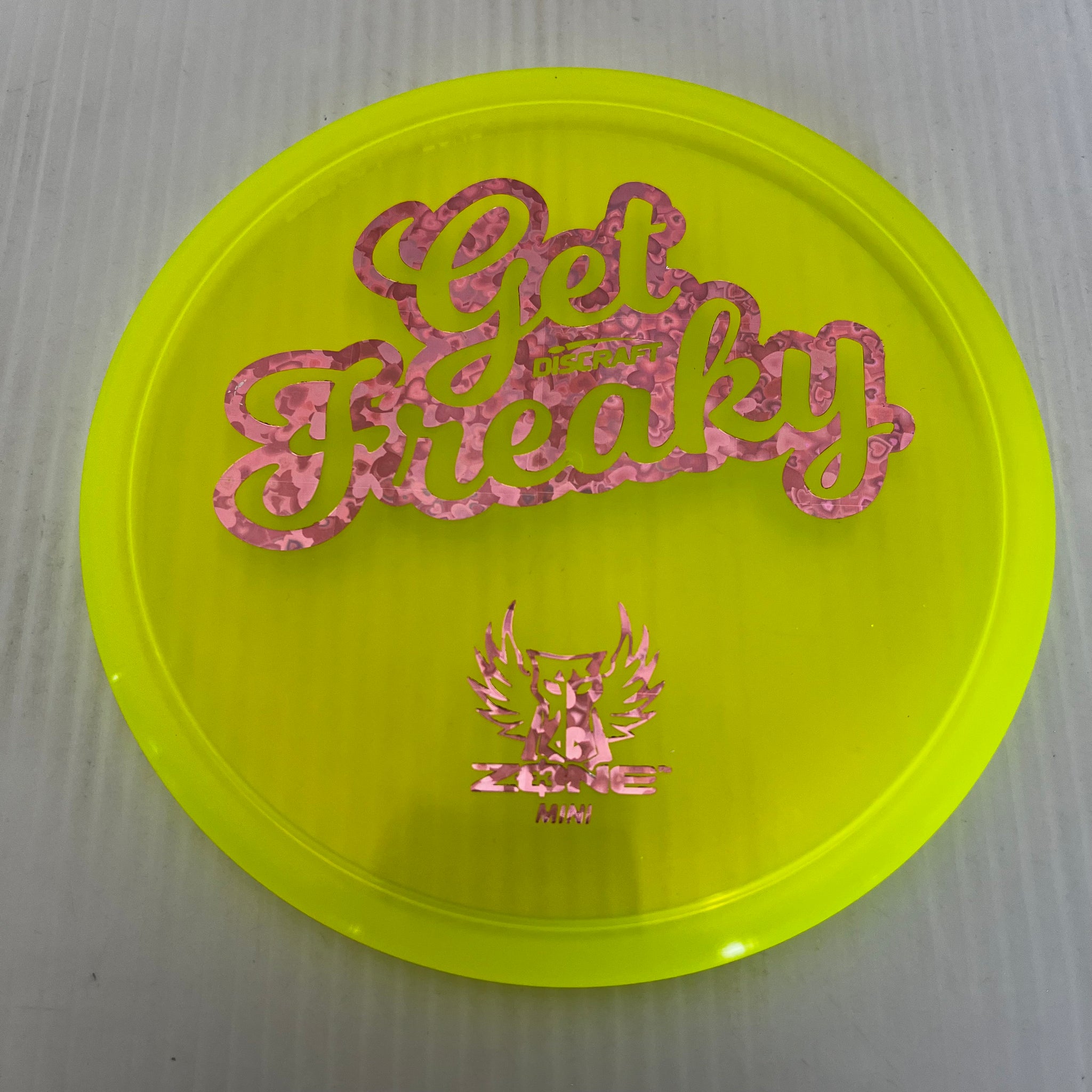 Discraft Brodie Smith "OG" Get Freaky Cryztal FLX Mini Zone (6" Mini Disc)