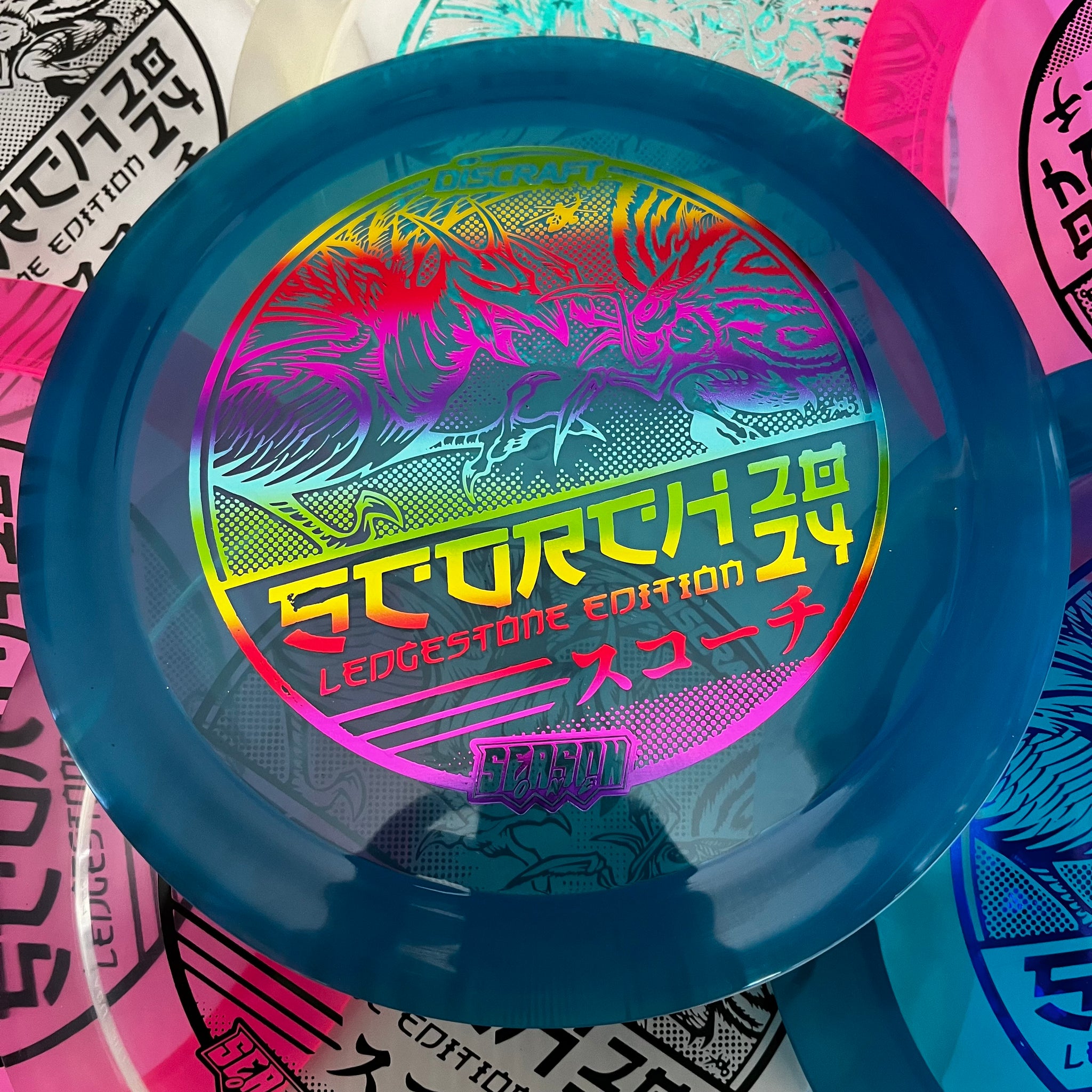Discraft 2024 Ledgestone Season 1 Cryztal Z Scorch 11/6/-2/2