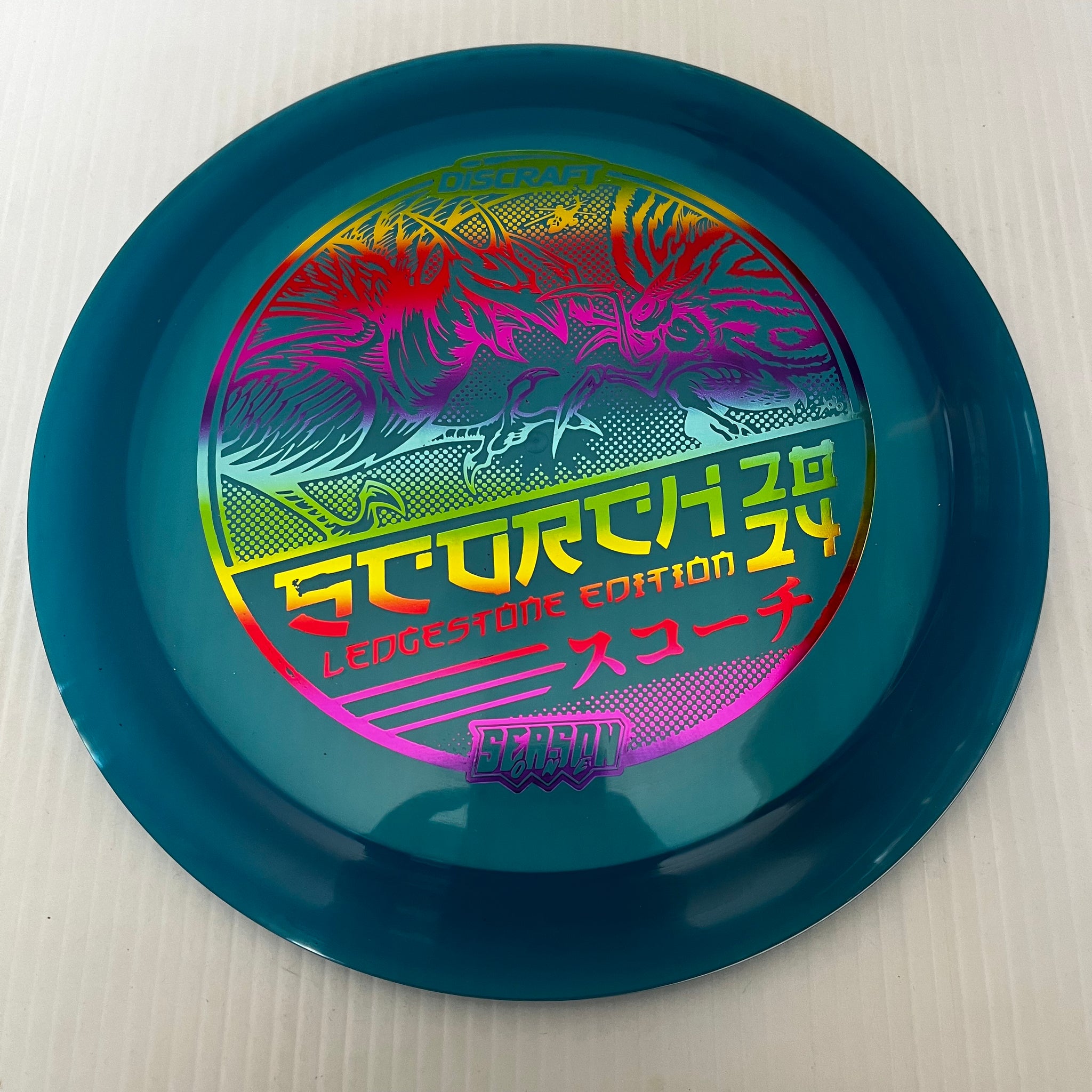 Discraft 2024 Ledgestone Season 1 Cryztal Z Scorch 11/6/-2/2