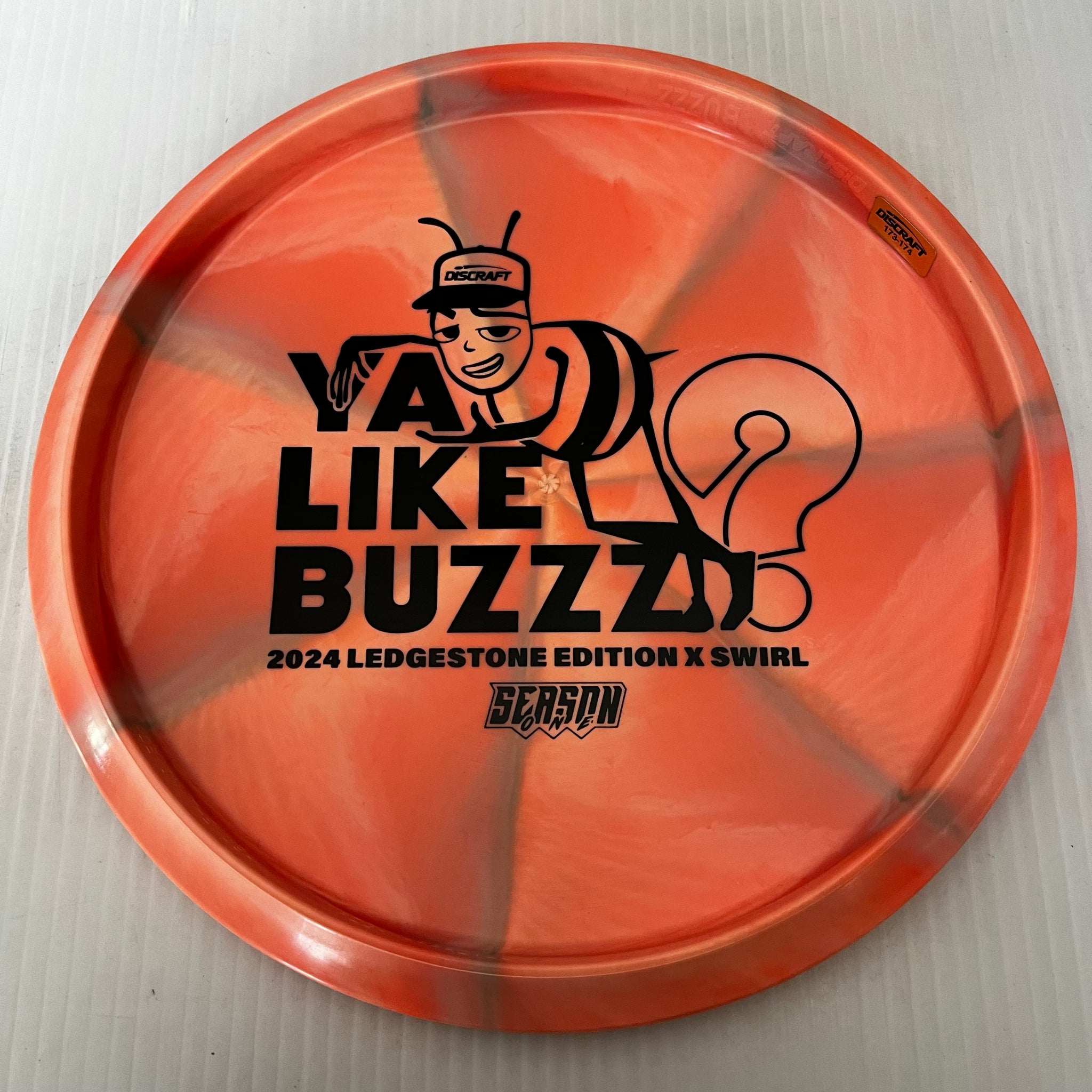 Discraft 2024 Ledgestone Season 1 X Swirl Buzzz 5/4/-1/1