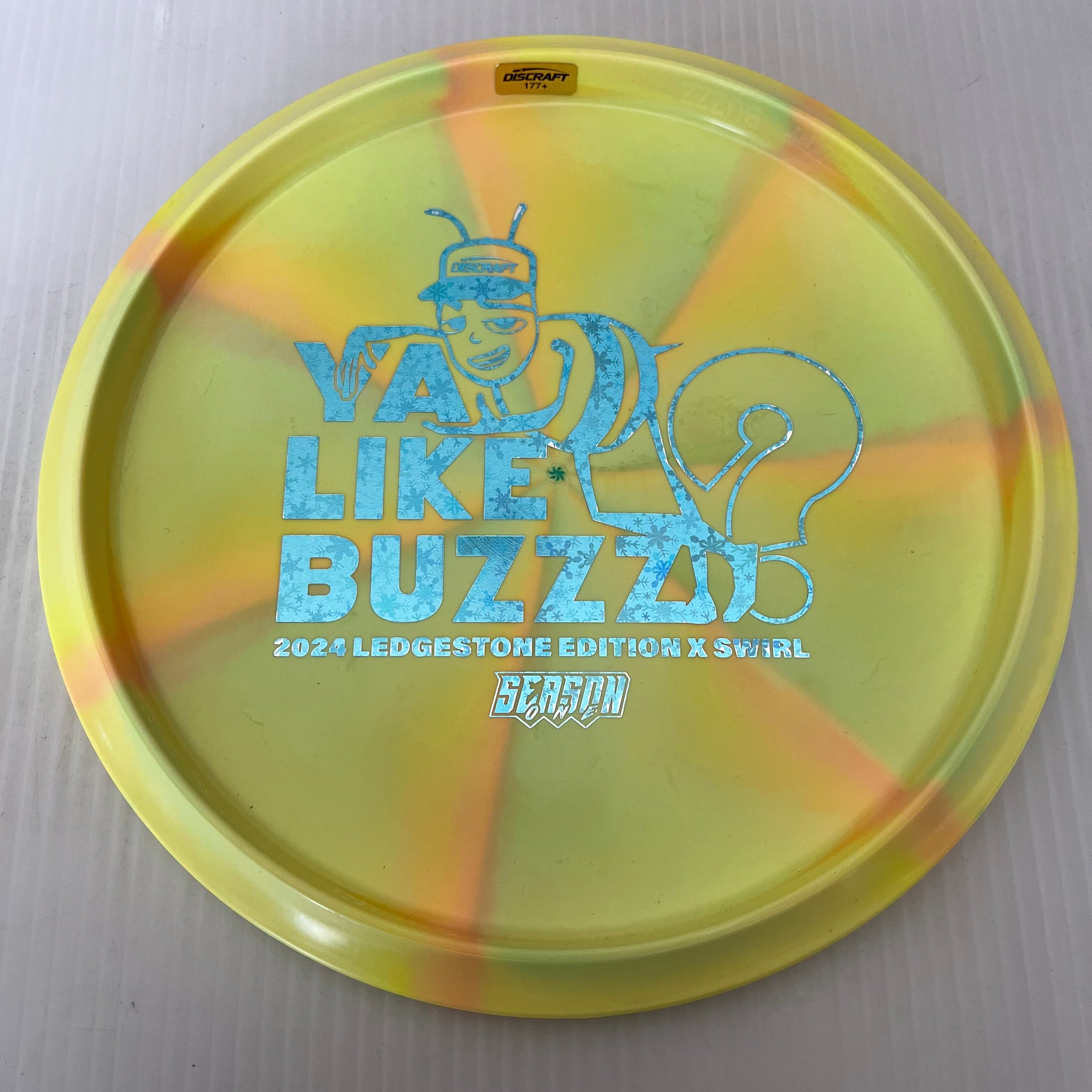 Discraft 2024 Ledgestone Season 1 X Swirl Buzzz 5/4/-1/1