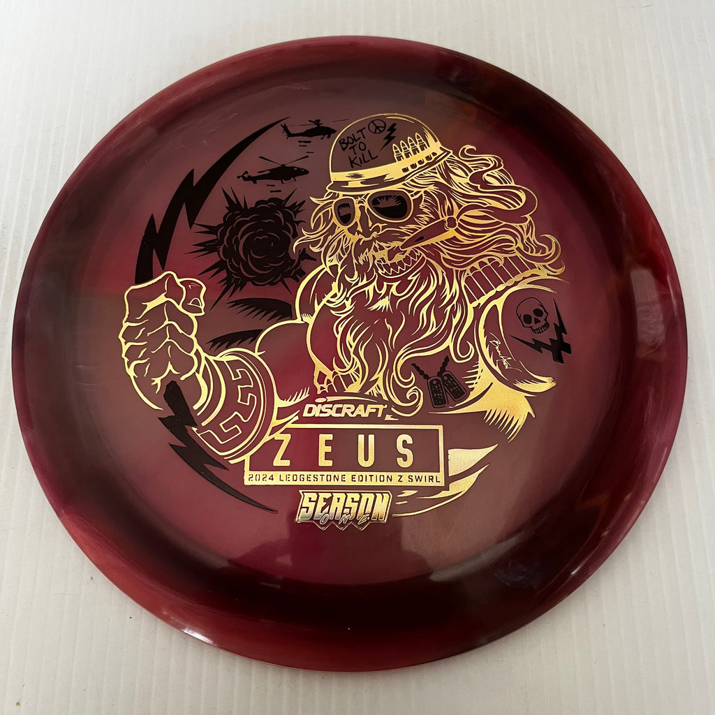 Discraft 2024 Ledgestone Season 1 Swirl Z Zeus 12/5/-1/3