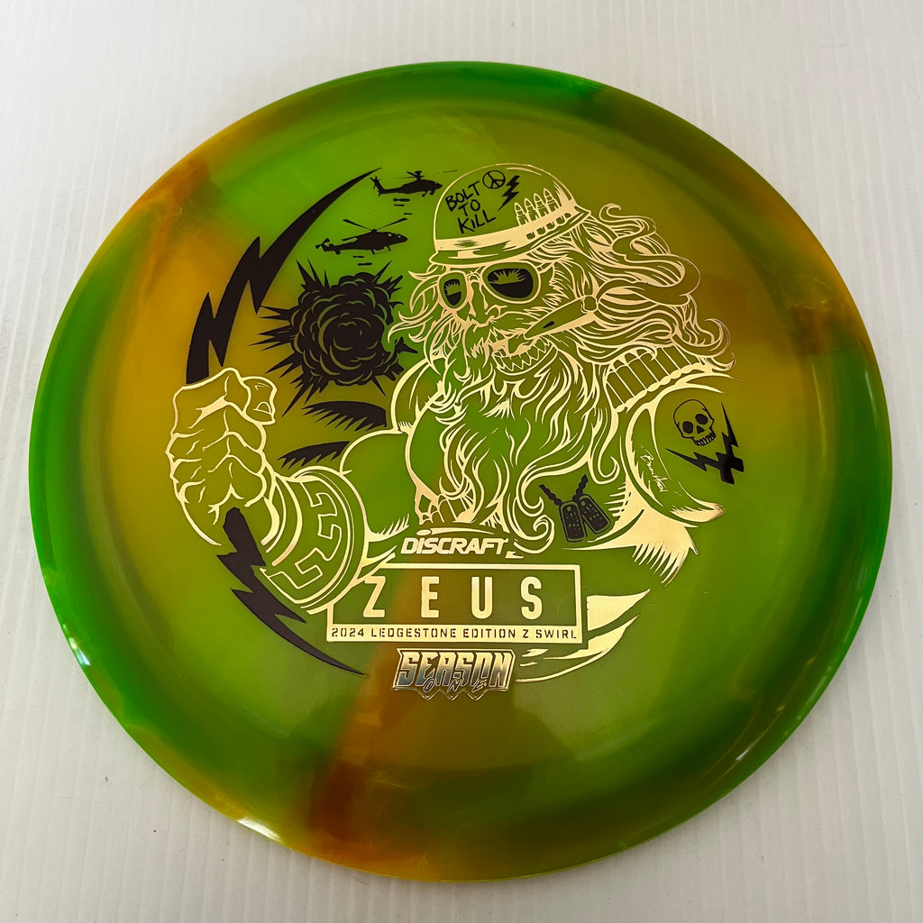 Discraft 2024 Ledgestone Season 1 Swirl Z Zeus 12/5/-1/3
