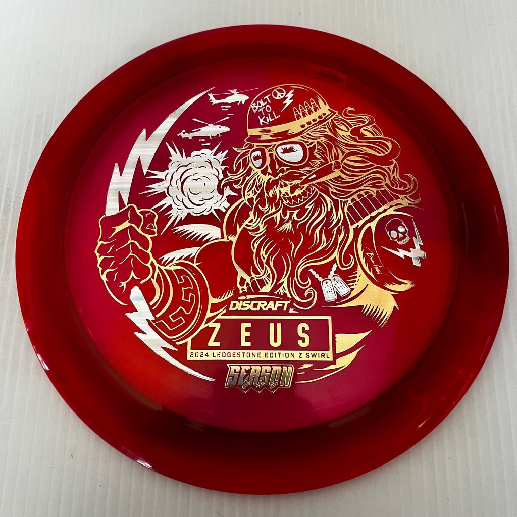 Discraft 2024 Ledgestone Season 1 Swirl Z Zeus 12/5/-1/3