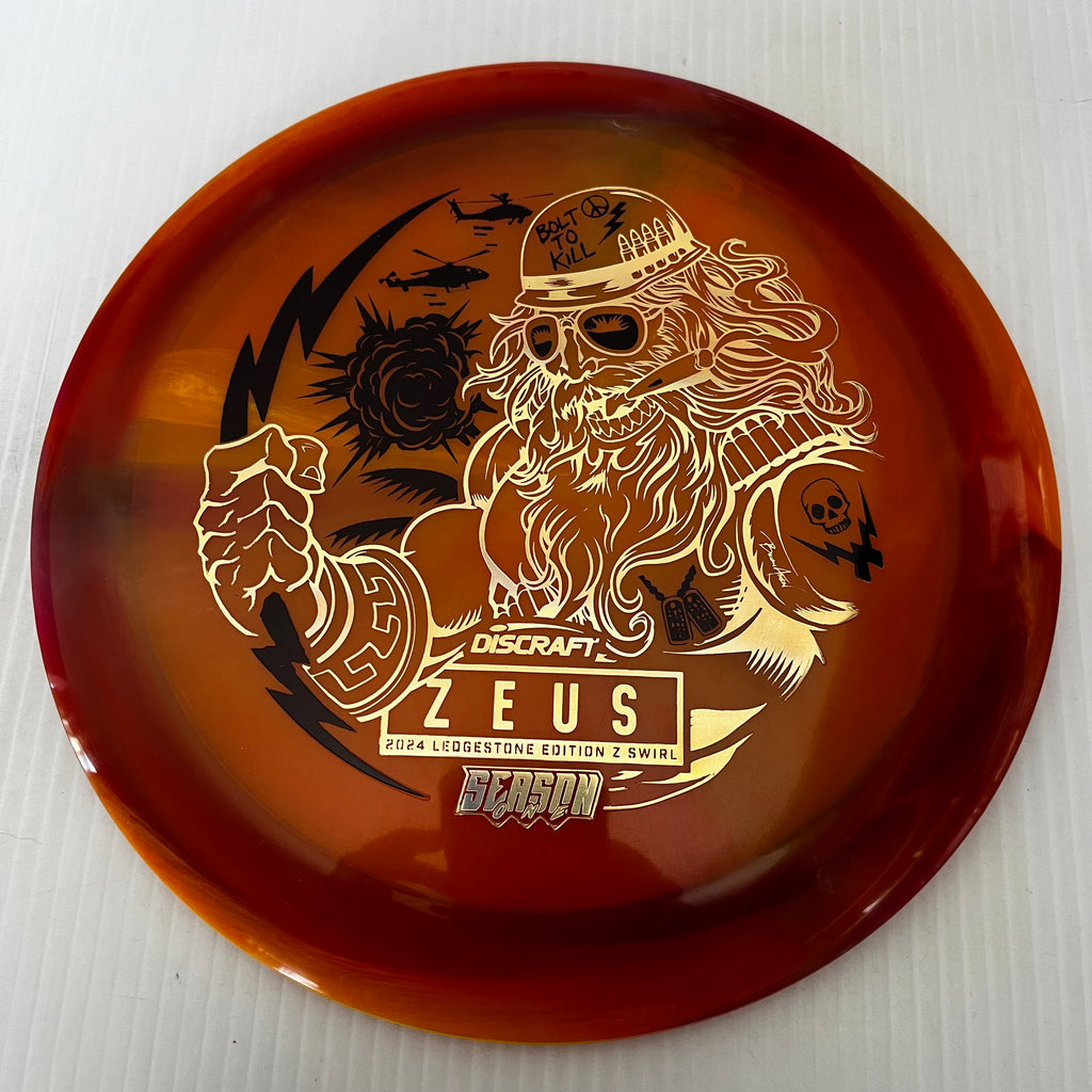 Discraft 2024 Ledgestone Season 1 Swirl Z Zeus 12/5/-1/3
