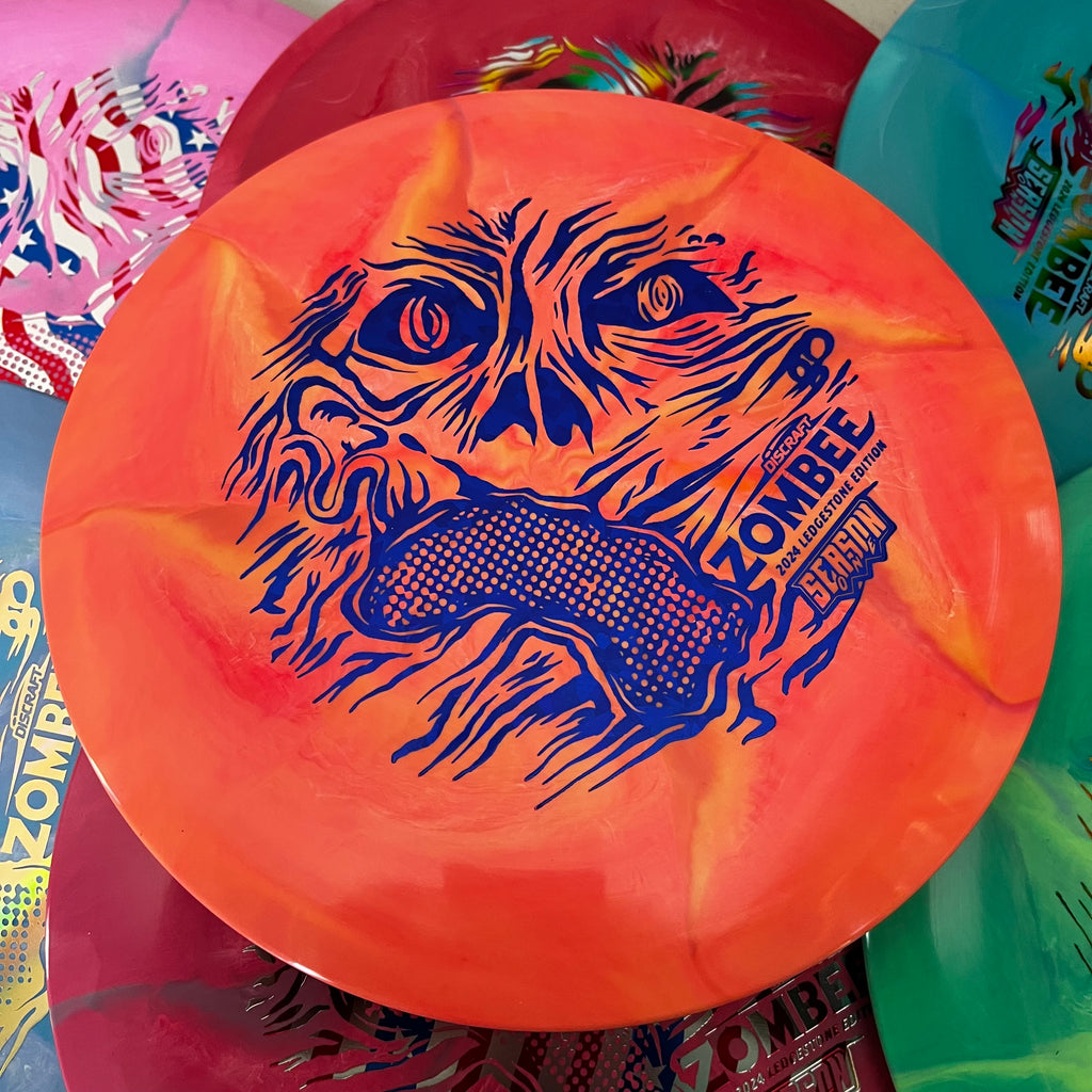 Discraft 2024 Ledgestone Season 1 Swirly ESP Zombee 6/4/-1/1