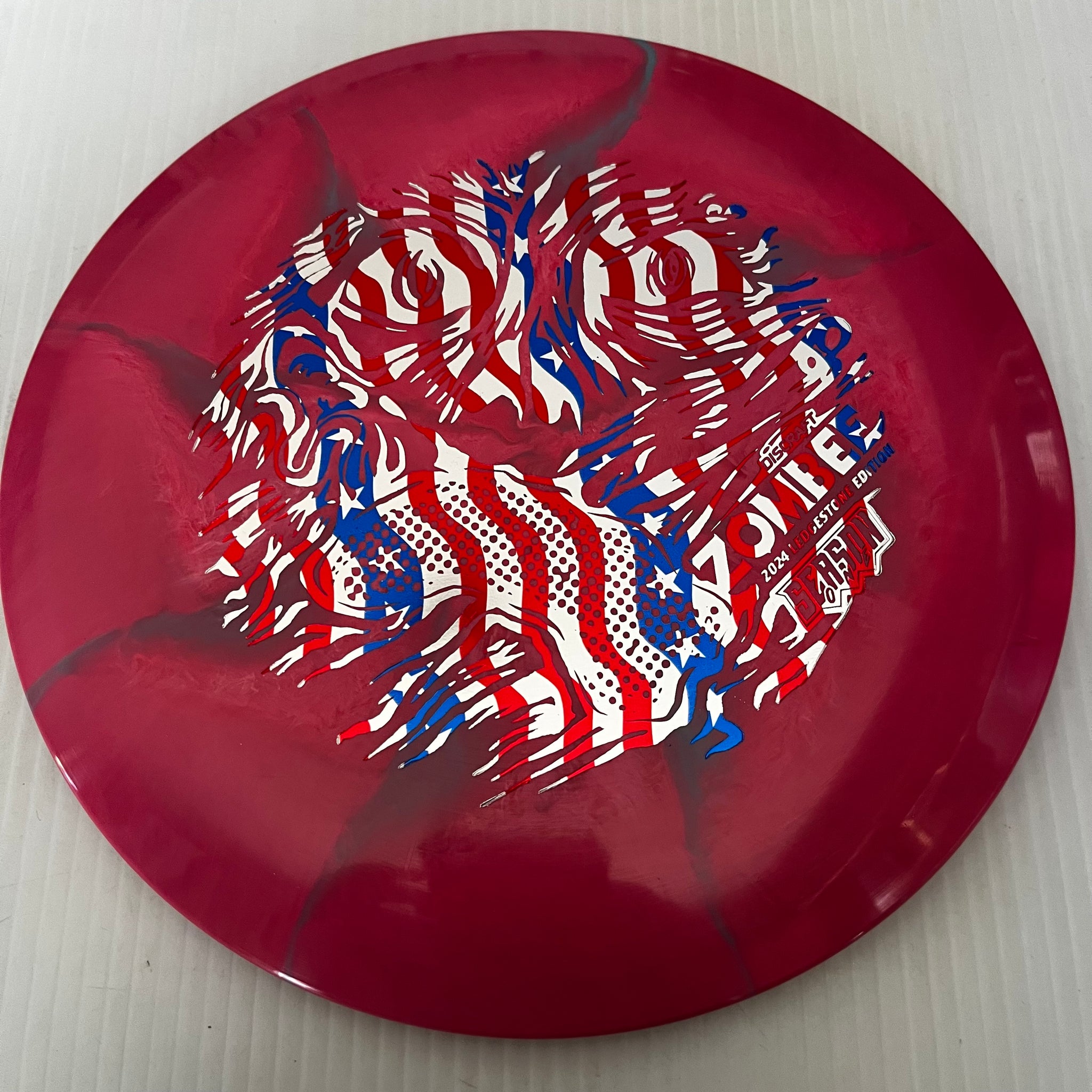 Discraft 2024 Ledgestone Season 1 Swirly ESP Zombee 6/4/-1/1