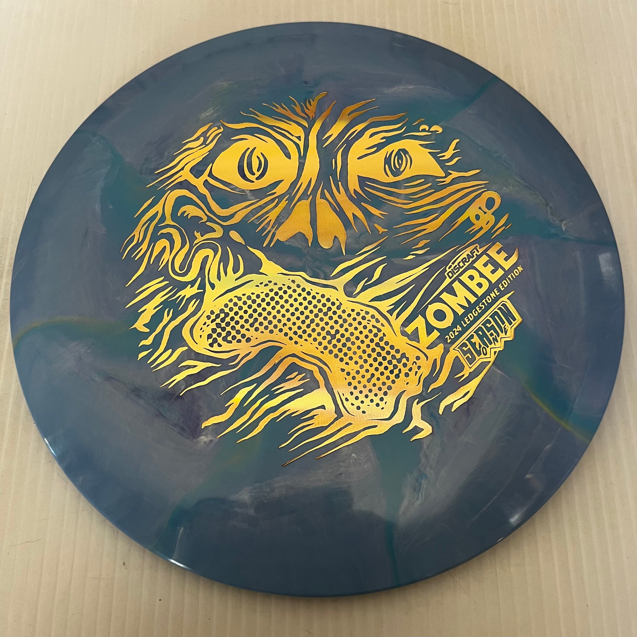 Discraft 2024 Ledgestone Season 1 Swirly ESP Zombee 6/4/-1/1