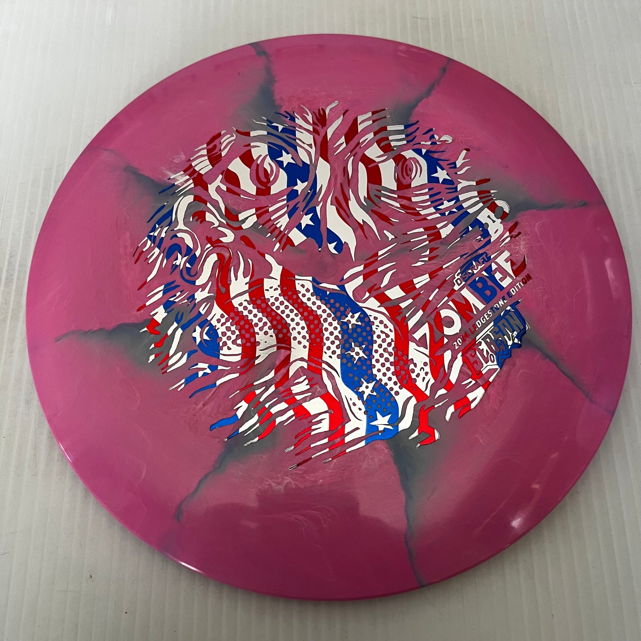 Discraft 2024 Ledgestone Season 1 Swirly ESP Zombee 6/4/-1/1