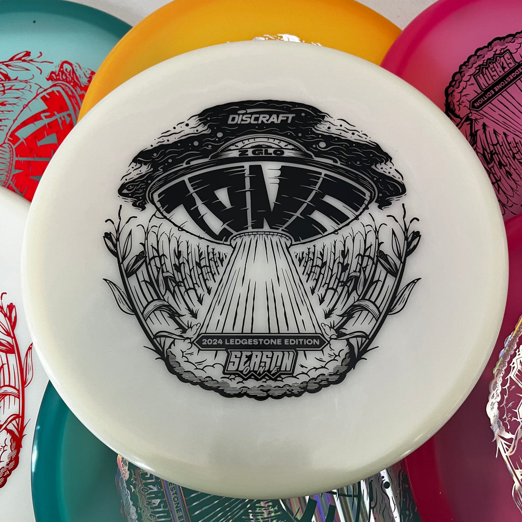 Discraft 2024 Ledgestone Season 1 Glow Z Zone 4/3/0/3