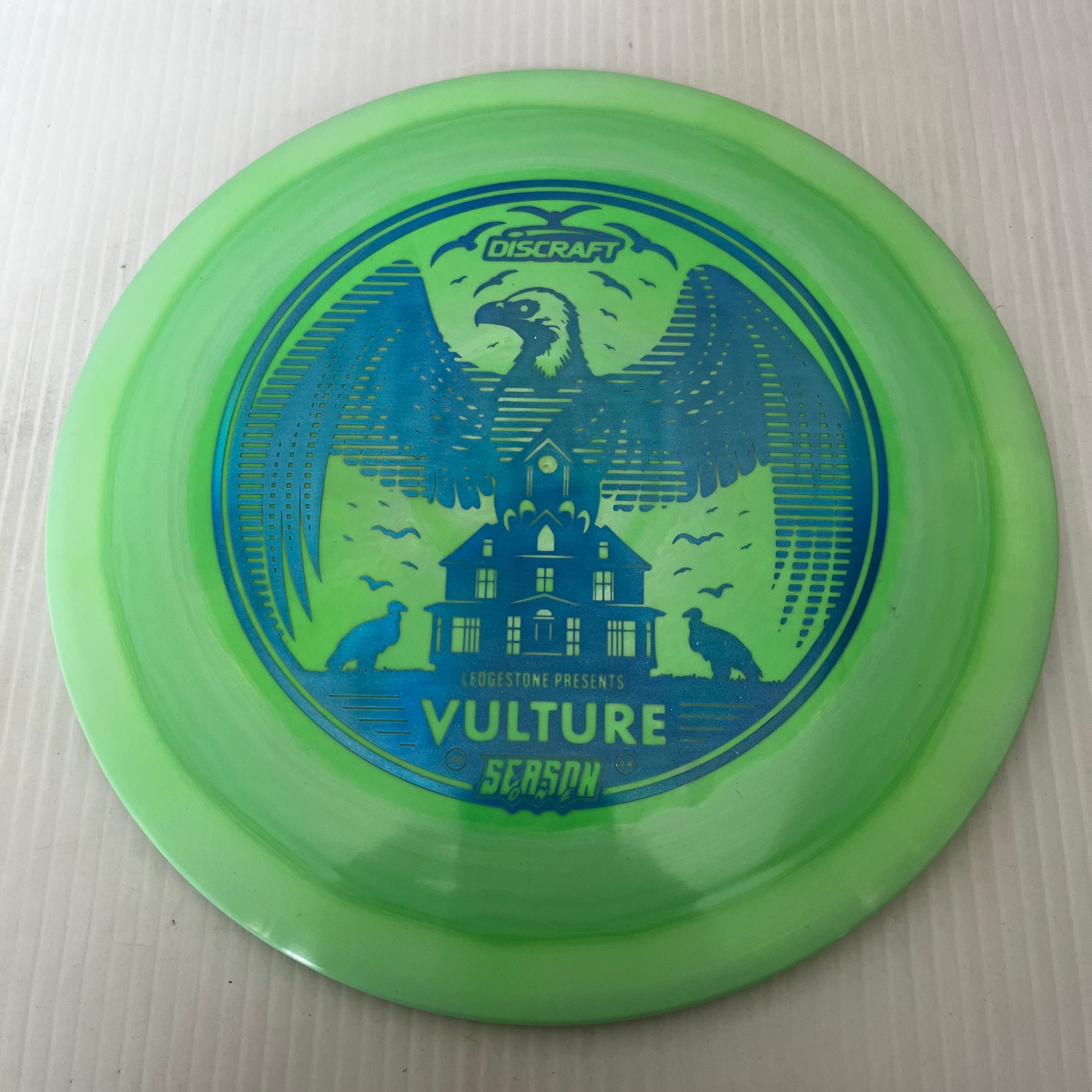 Discraft 2024 Ledgestone Season 1 Lightweight ESP Vulture 10/5/0/2