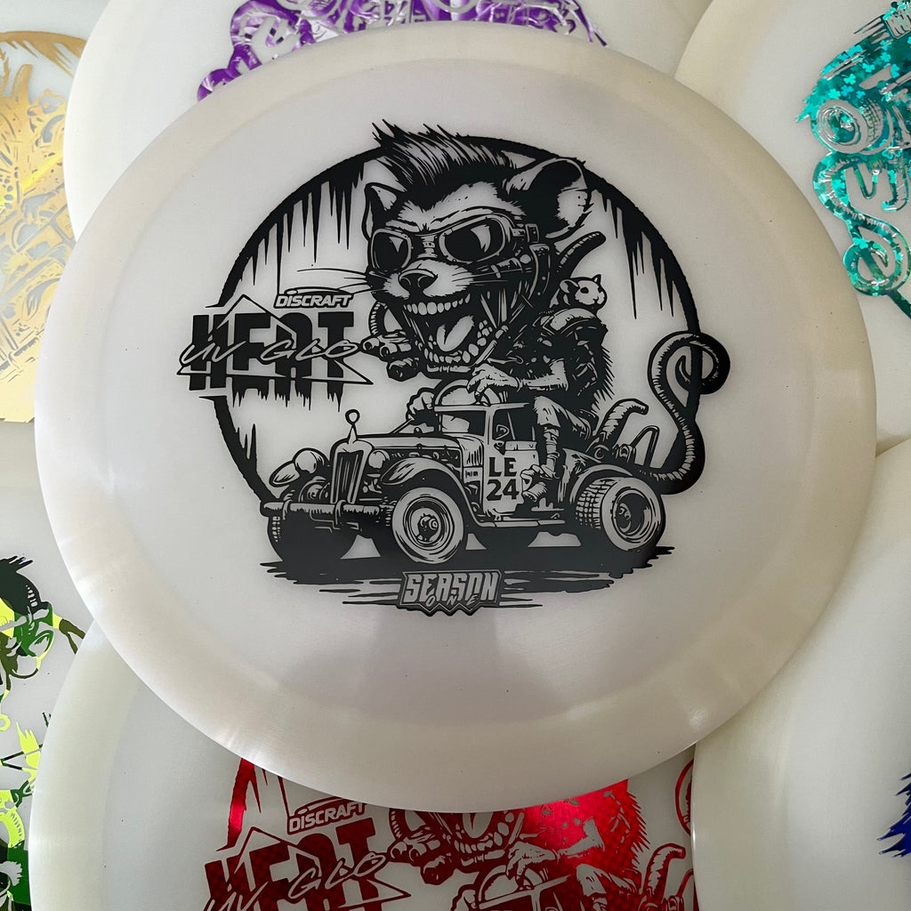 Discraft 2024 Ledgestone Season 1 Glow UV Heat 9/6/-3/1