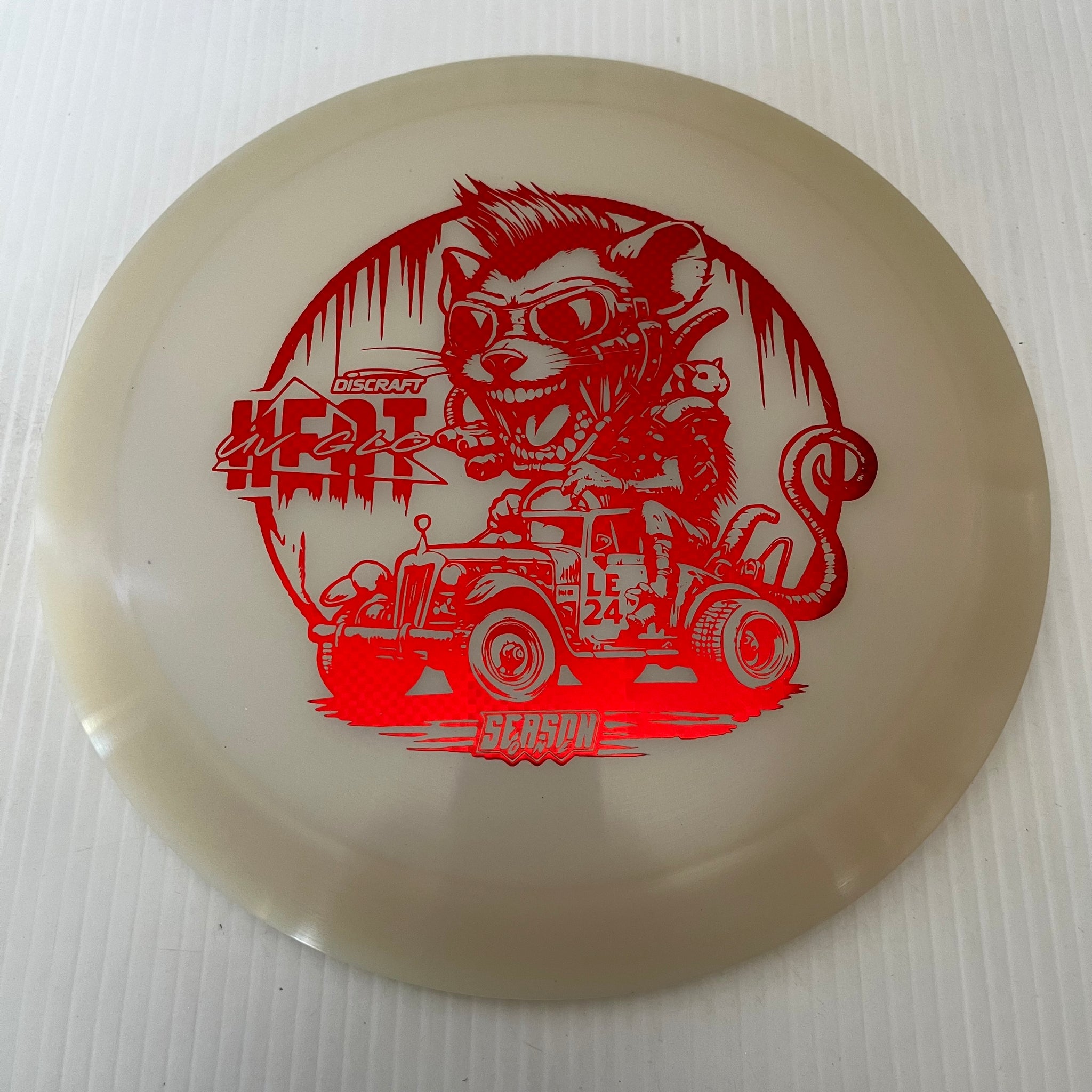 Discraft 2024 Ledgestone Season 1 Glow UV Heat 9/6/-3/1