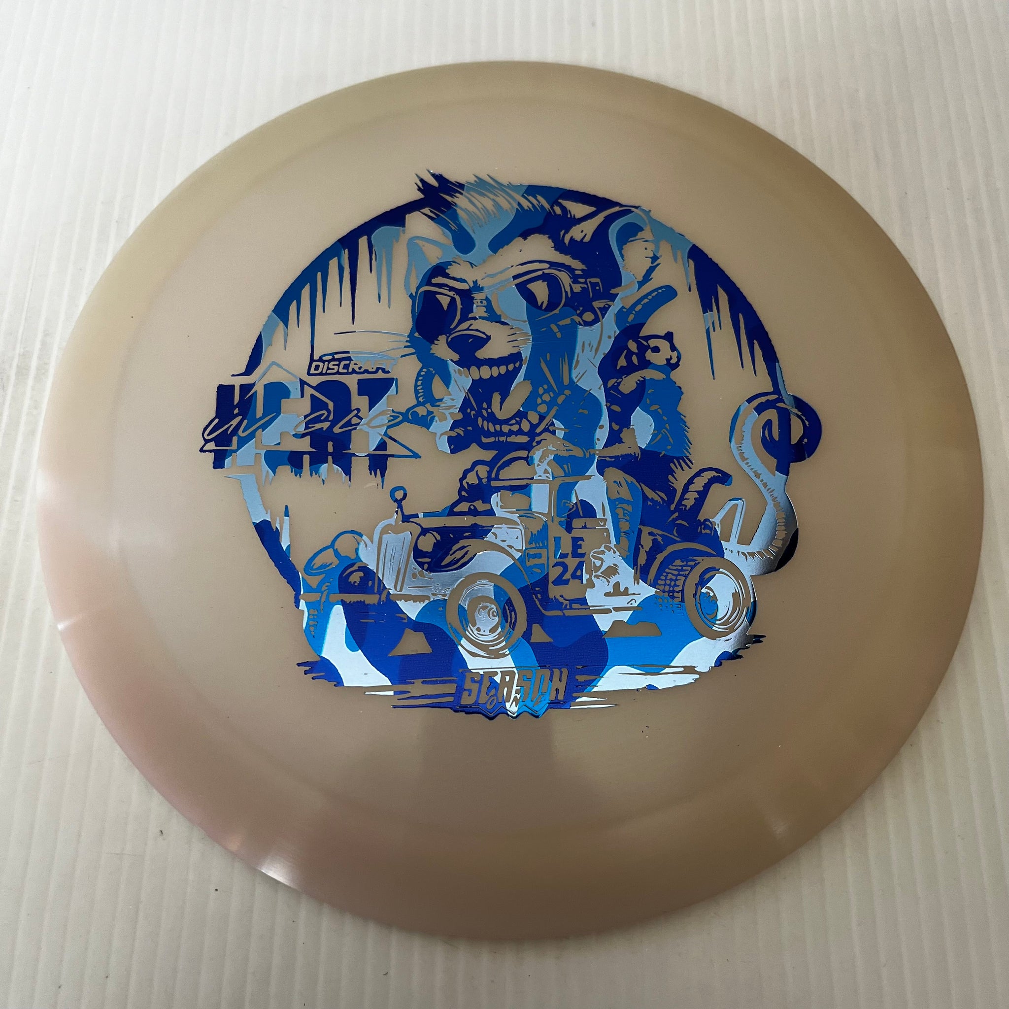 Discraft 2024 Ledgestone Season 1 Glow UV Heat 9/6/-3/1