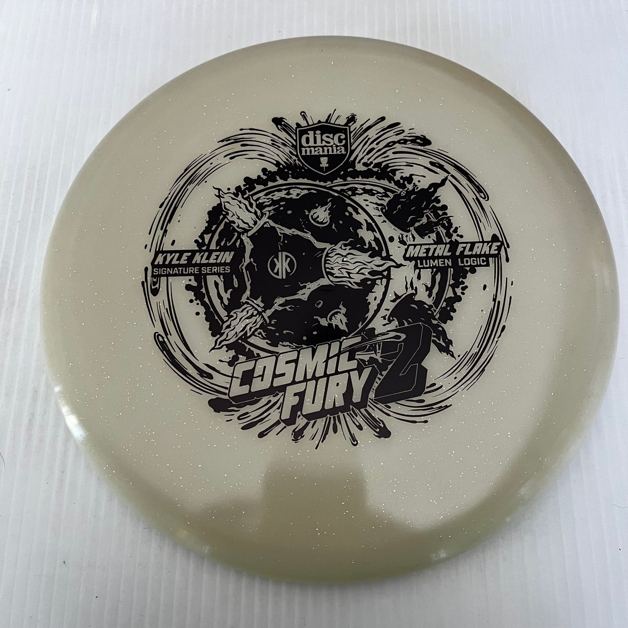 Discmania 2024 Kyle Klein Signature Series Cosmic Fury 2 Metal Flake Lumen Neo Logic 3/3/0/1