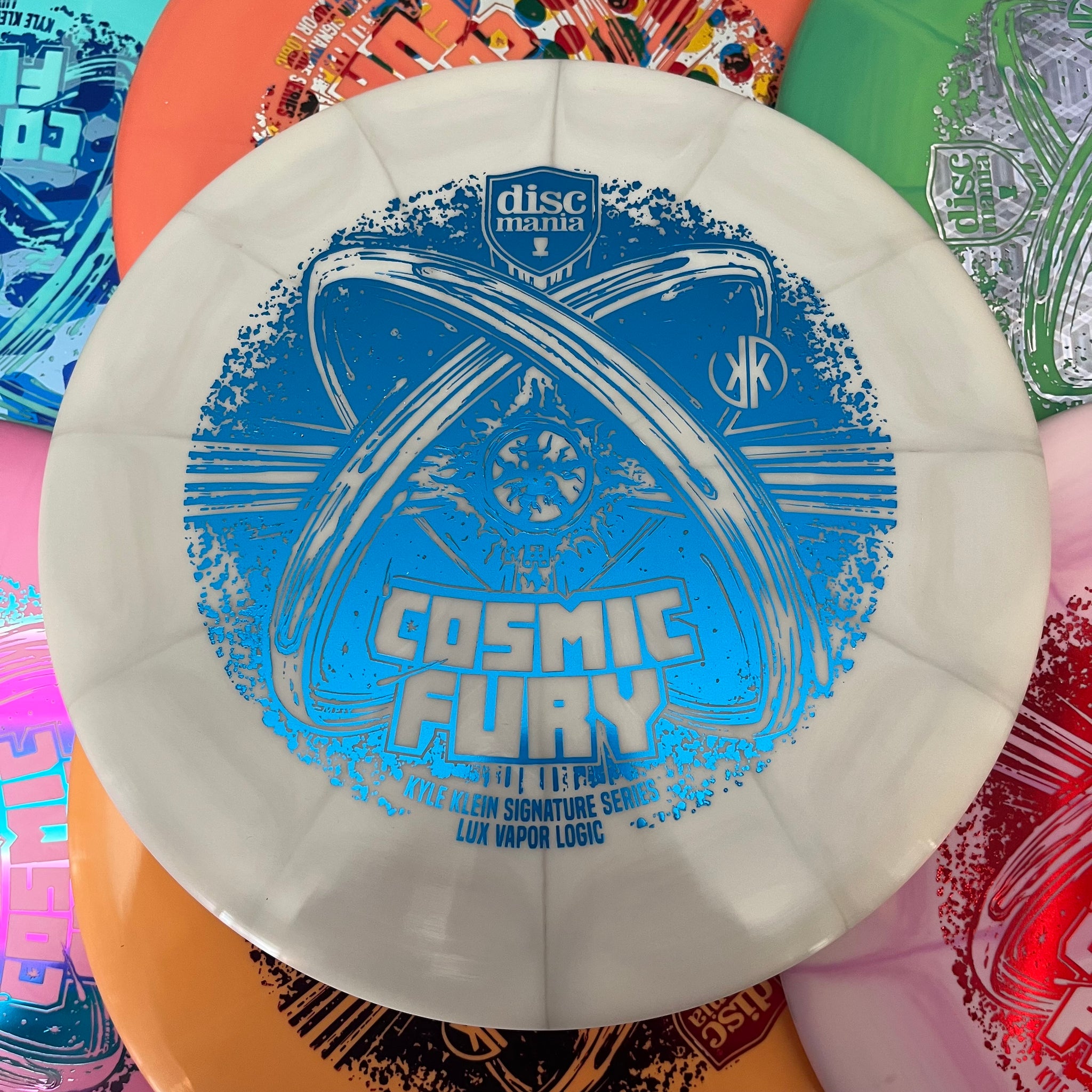 Discmania 2023 Kyle Klein Signature Series Cosmic Fury Lux Vapor Logic 3/3/0/1