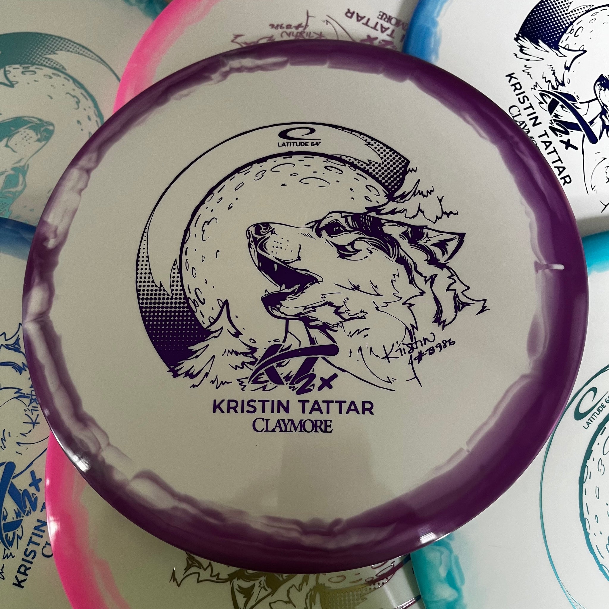 Latitude 64° 2024 Kristin Tattar Gold Orbit Claymore 5/5/-1/1