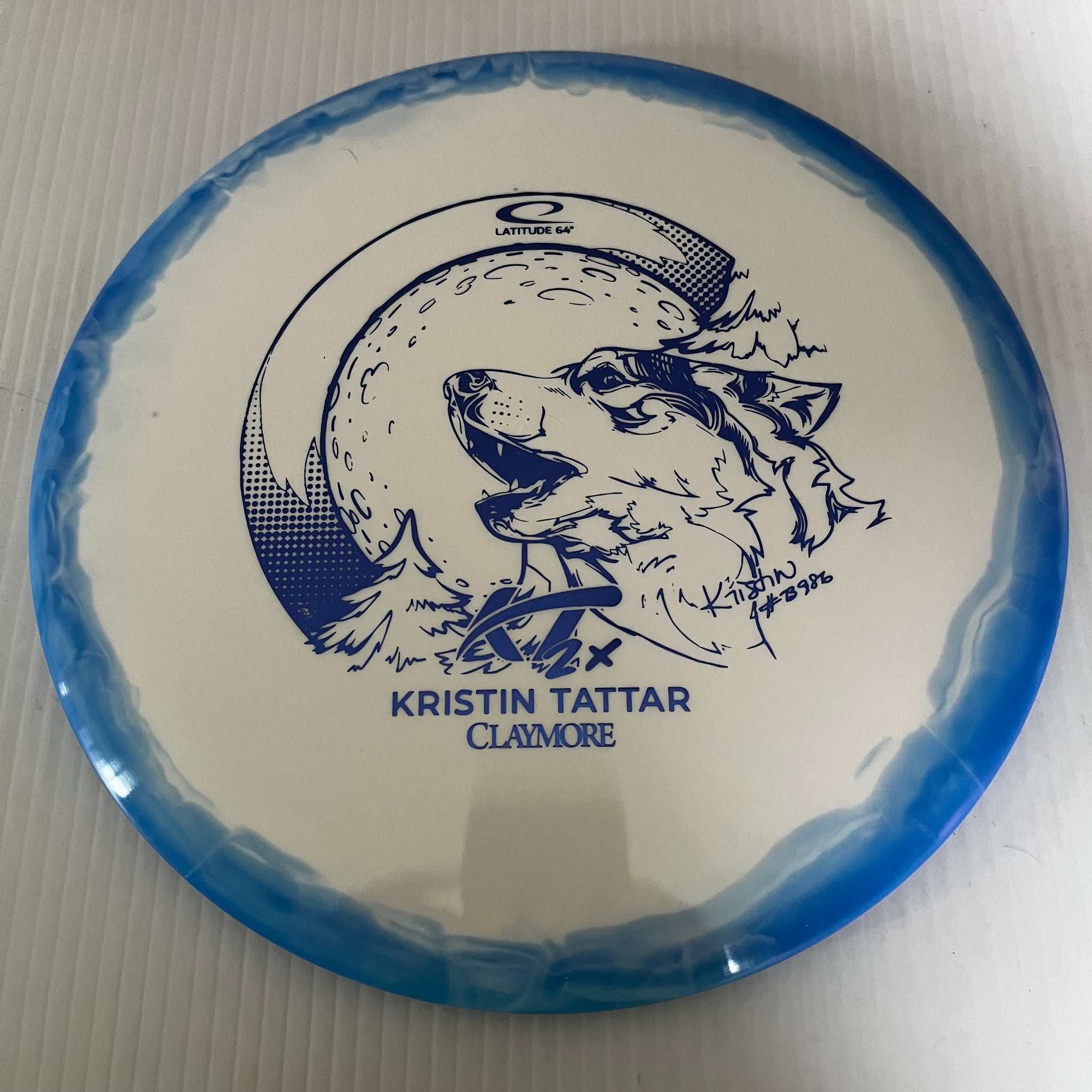 Latitude 64° 2024 Kristin Tattar Gold Orbit Claymore 5/5/-1/1