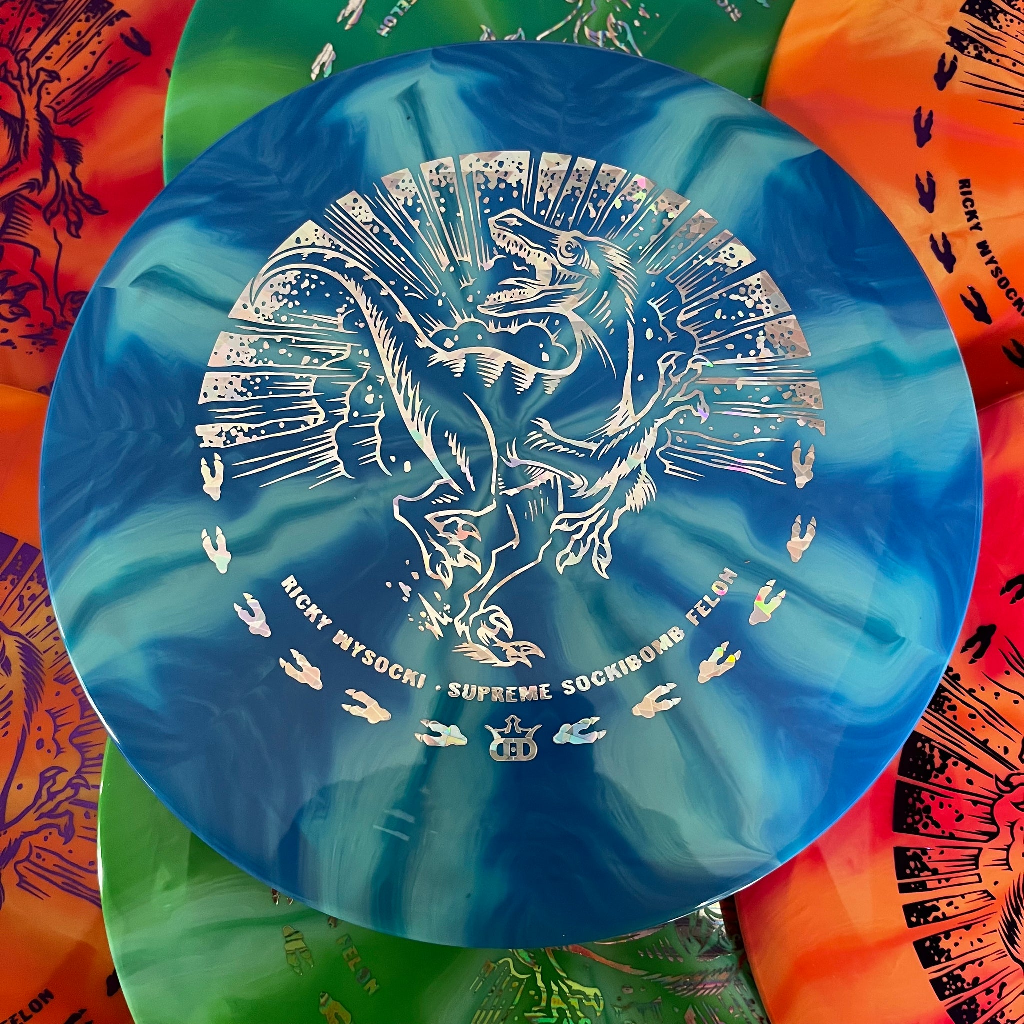 Dynamic Discs 2024 Ricky Wysocki Supreme Burst Sockibomb Felon 9/5/0.5/4