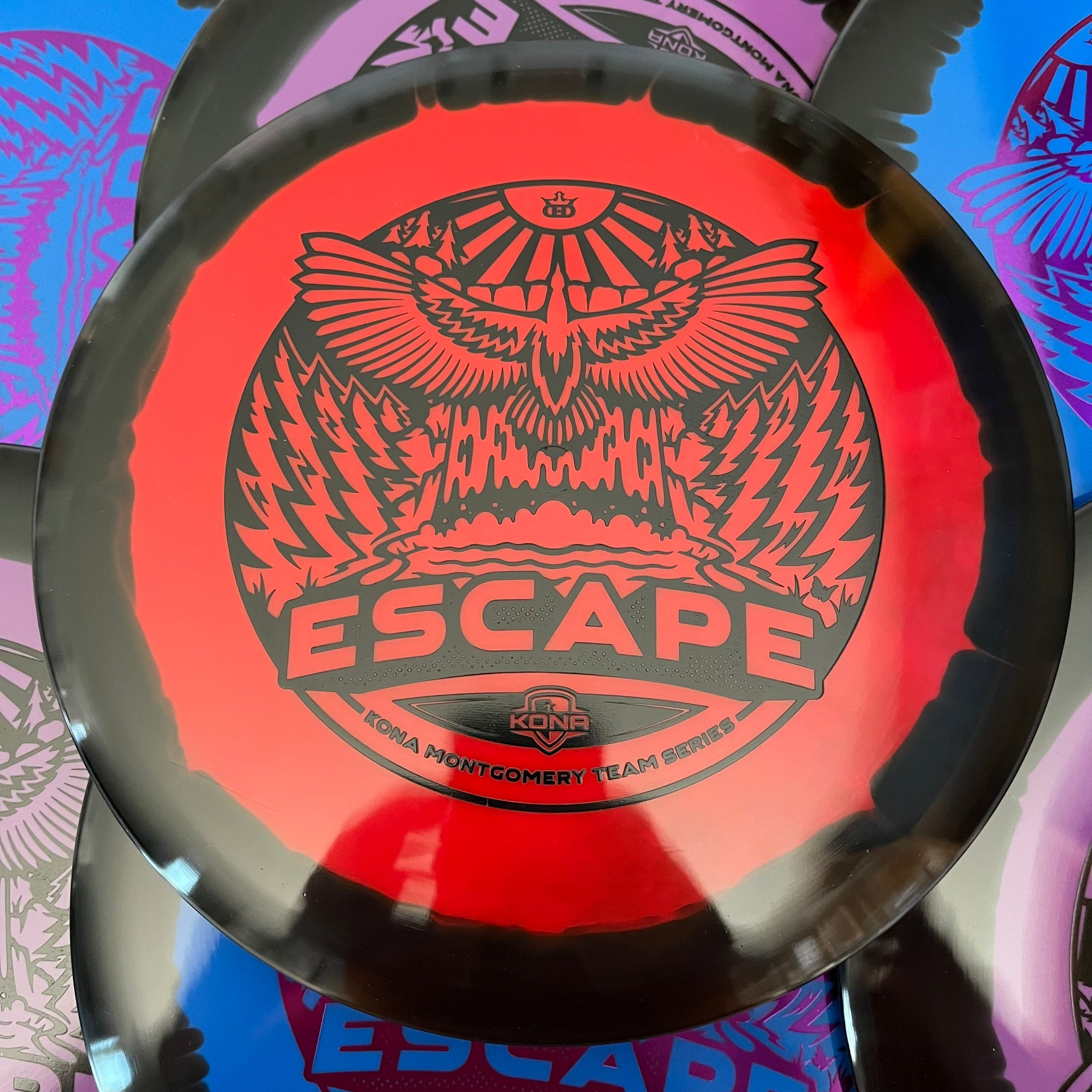 Dynamic Discs 2023 Kona Montgomery Team Series Fuzion Orbit Escape 9/5/-1/2