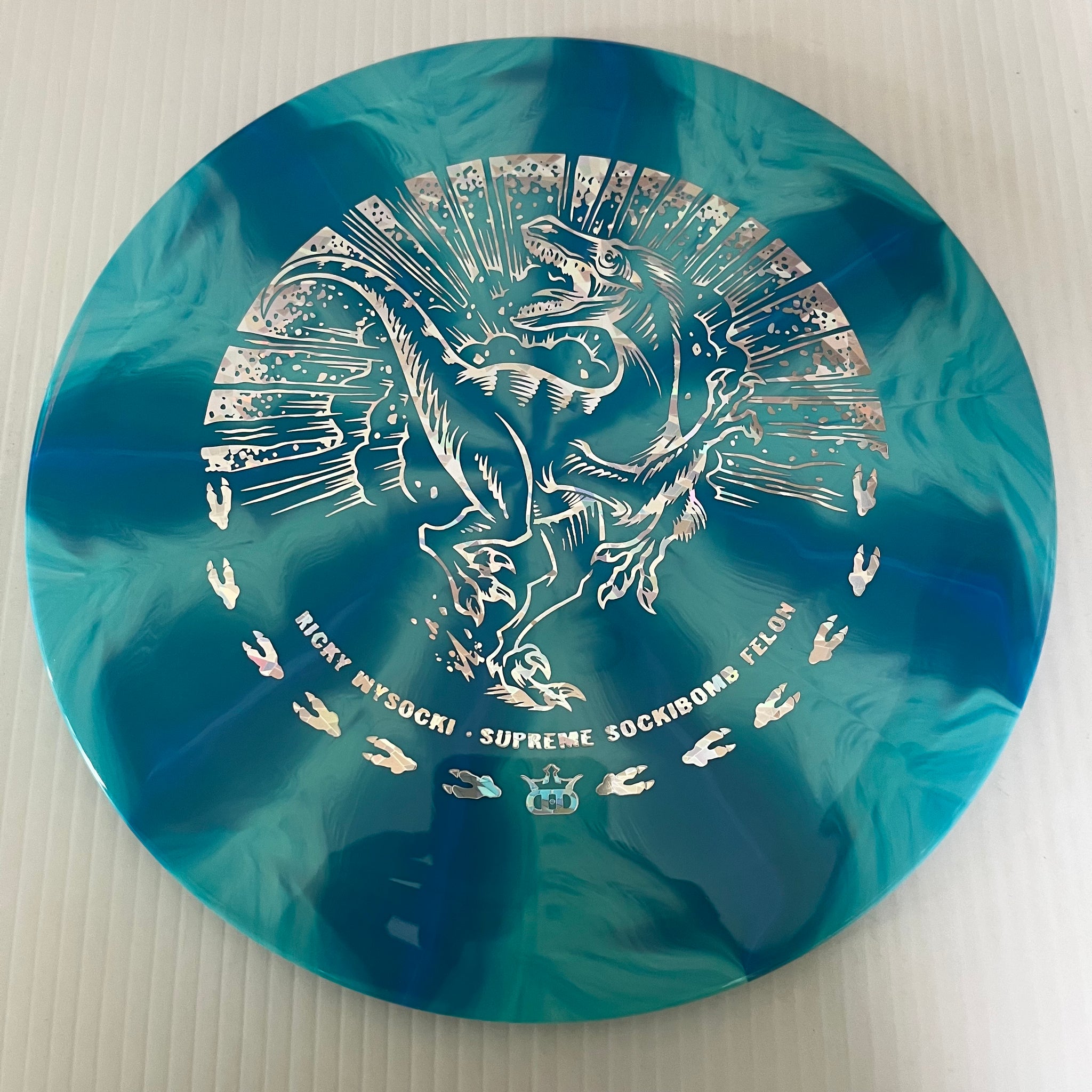 Dynamic Discs 2024 Ricky Wysocki Supreme Burst Sockibomb Felon 9/5/0.5/4