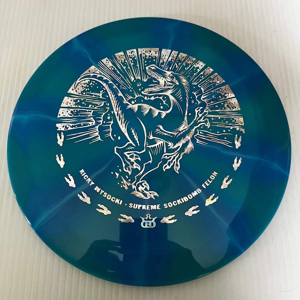 Dynamic Discs 2024 Ricky Wysocki Supreme Burst Sockibomb Felon 9/5/0.5/4