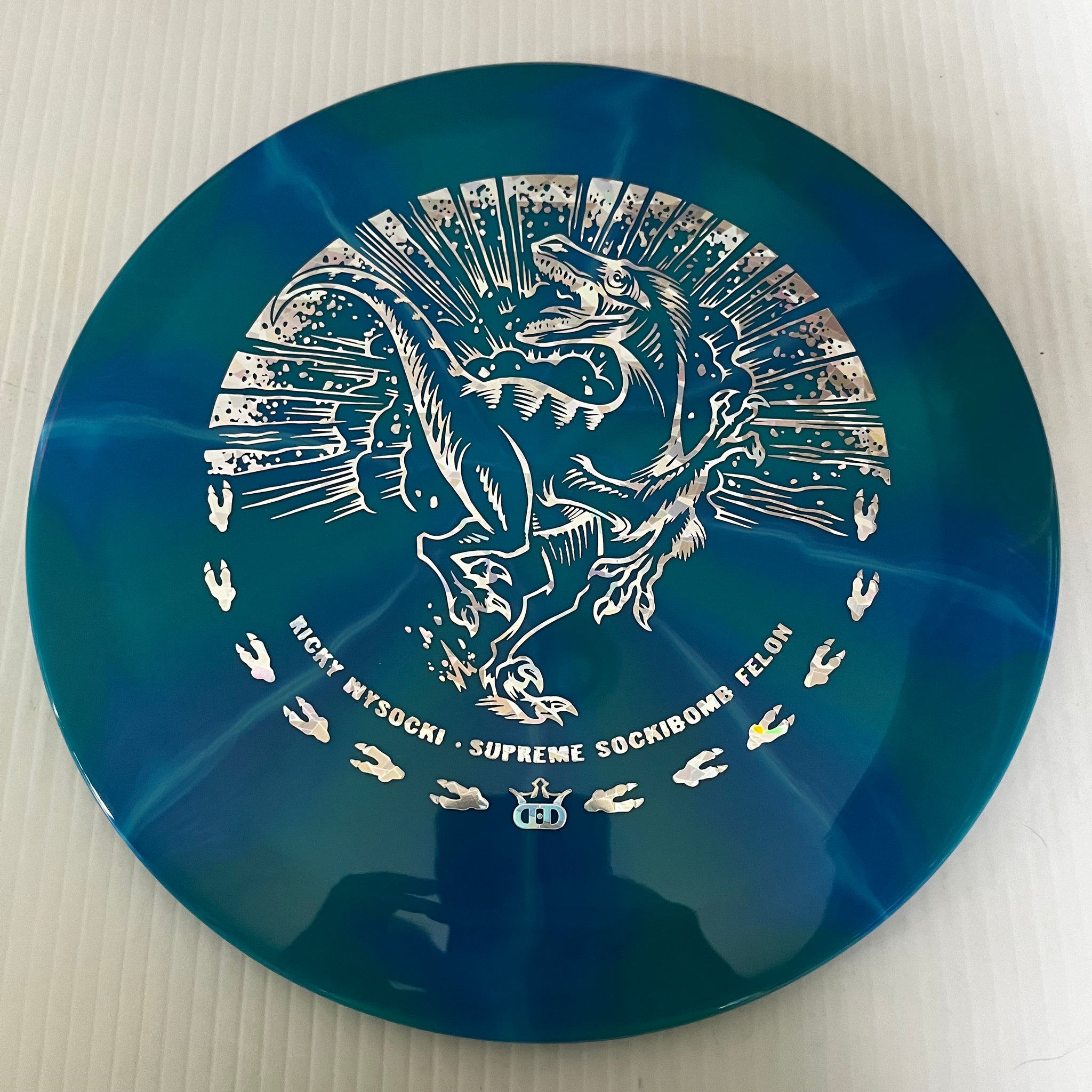 Dynamic Discs 2024 Ricky Wysocki Supreme Burst Sockibomb Felon 9/5/0.5/4