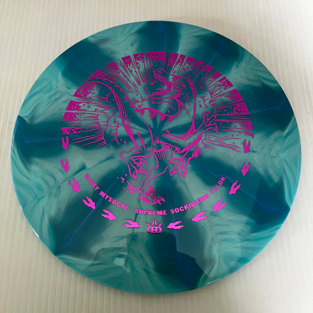 Dynamic Discs 2024 Ricky Wysocki Supreme Burst Sockibomb Felon 9/5/0.5/4