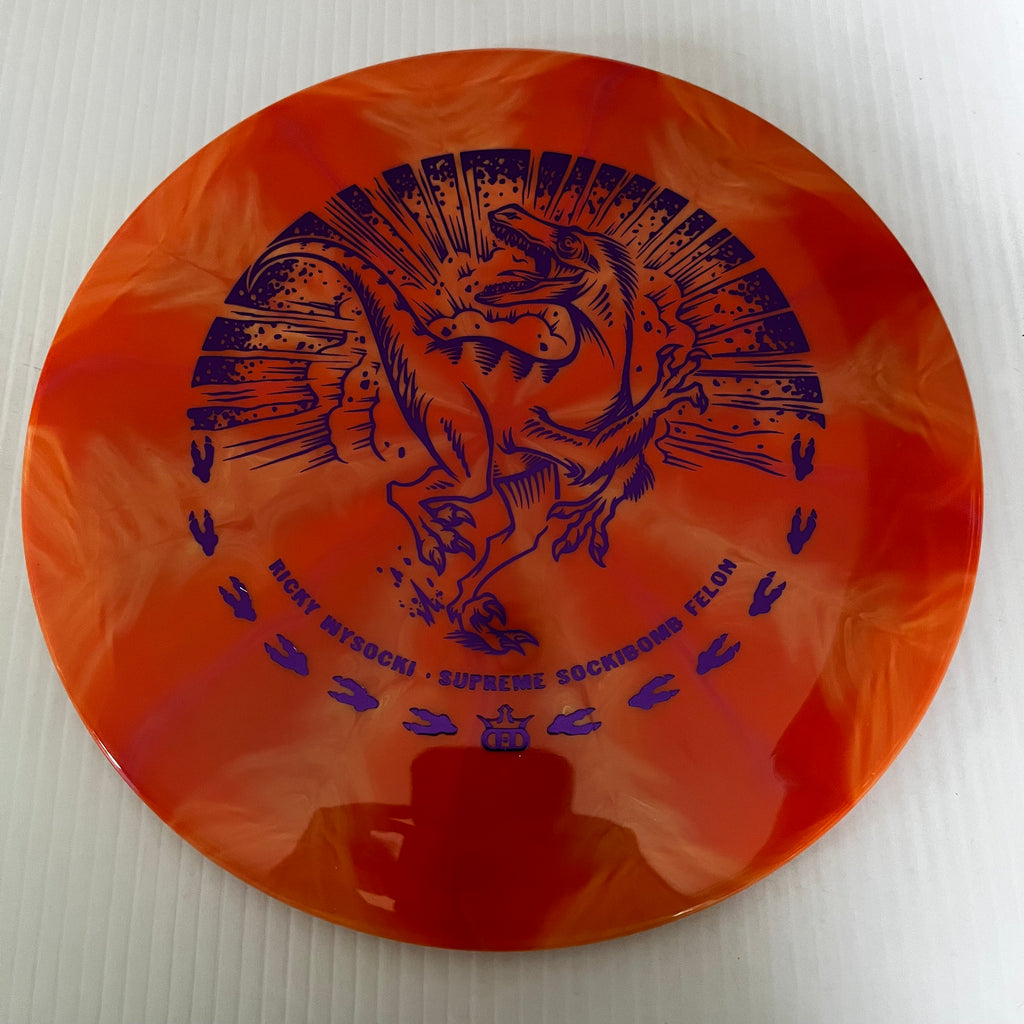 Dynamic Discs 2024 Ricky Wysocki Supreme Burst Sockibomb Felon 9/5/0.5/4