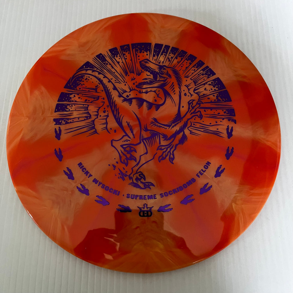 Dynamic Discs 2024 Ricky Wysocki Supreme Burst Sockibomb Felon 9/5/0.5/4