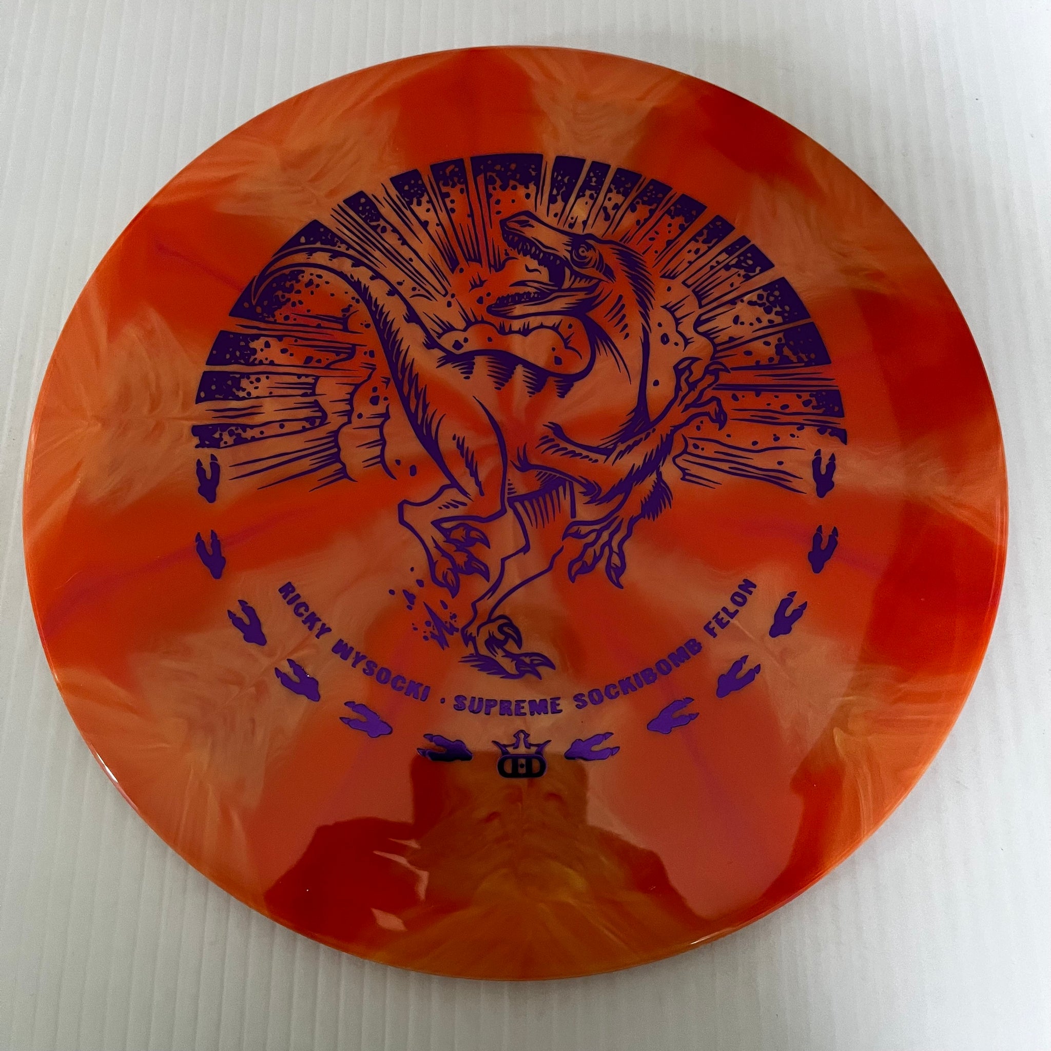 Dynamic Discs 2024 Ricky Wysocki Supreme Burst Sockibomb Felon 9/5/0.5/4