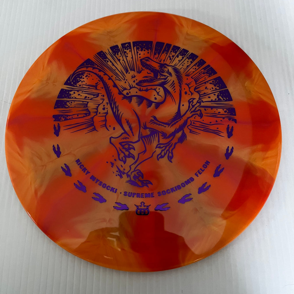 Dynamic Discs 2024 Ricky Wysocki Supreme Burst Sockibomb Felon 9/5/0.5/4