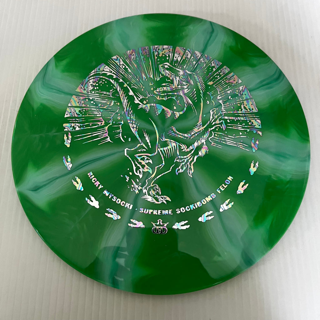 Dynamic Discs 2024 Ricky Wysocki Supreme Burst Sockibomb Felon 9/5/0.5/4