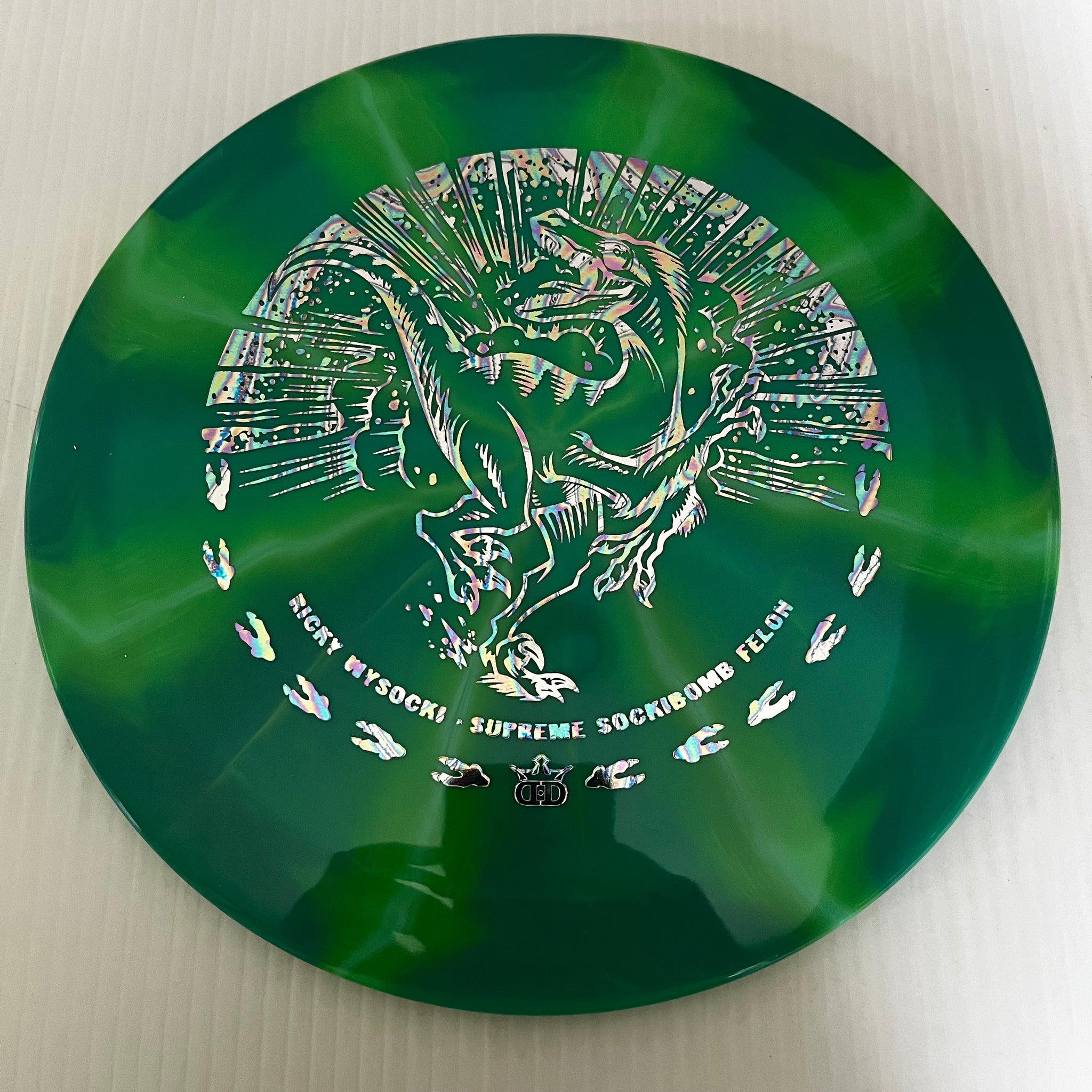 Dynamic Discs 2024 Ricky Wysocki Supreme Burst Sockibomb Felon 9/5/0.5/4