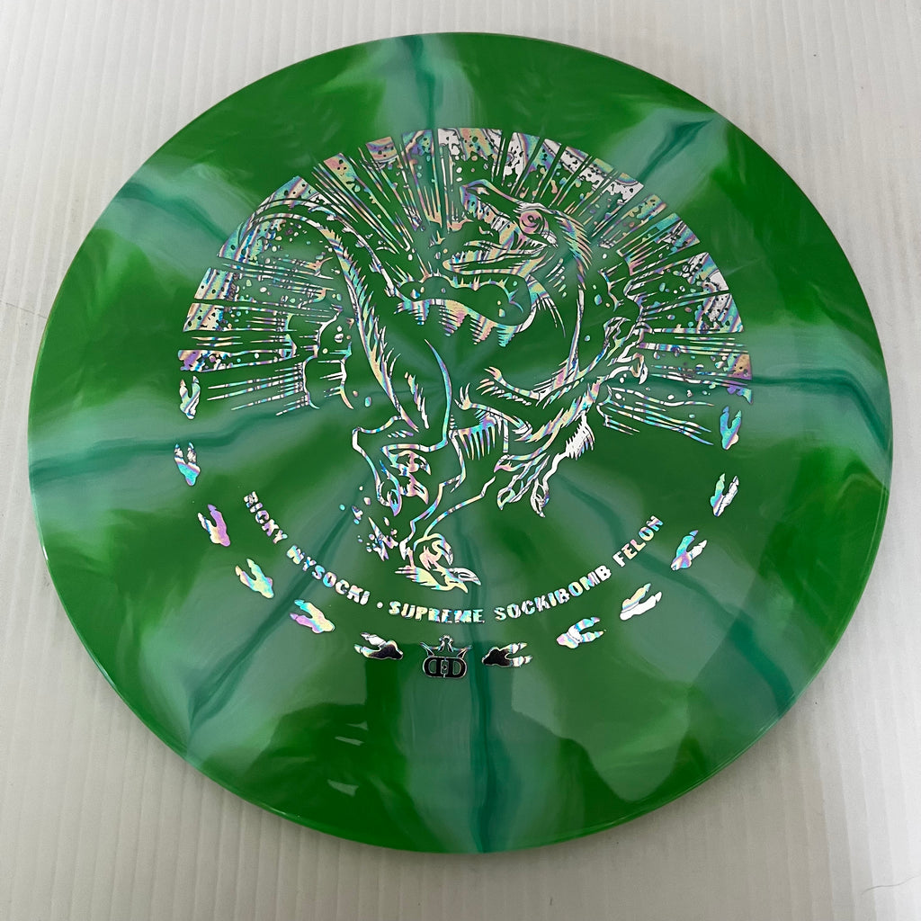 Dynamic Discs 2024 Ricky Wysocki Supreme Burst Sockibomb Felon 9/5/0.5/4