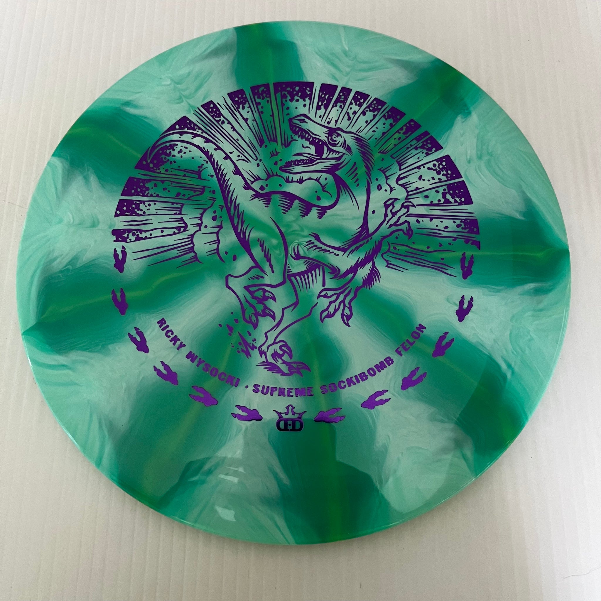 Dynamic Discs 2024 Ricky Wysocki Supreme Burst Sockibomb Felon 9/5/0.5/4