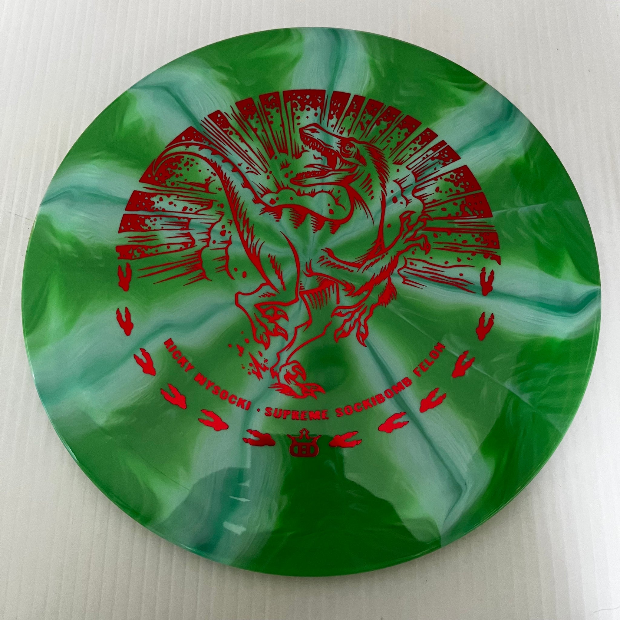 Dynamic Discs 2024 Ricky Wysocki Supreme Burst Sockibomb Felon 9/5/0.5/4