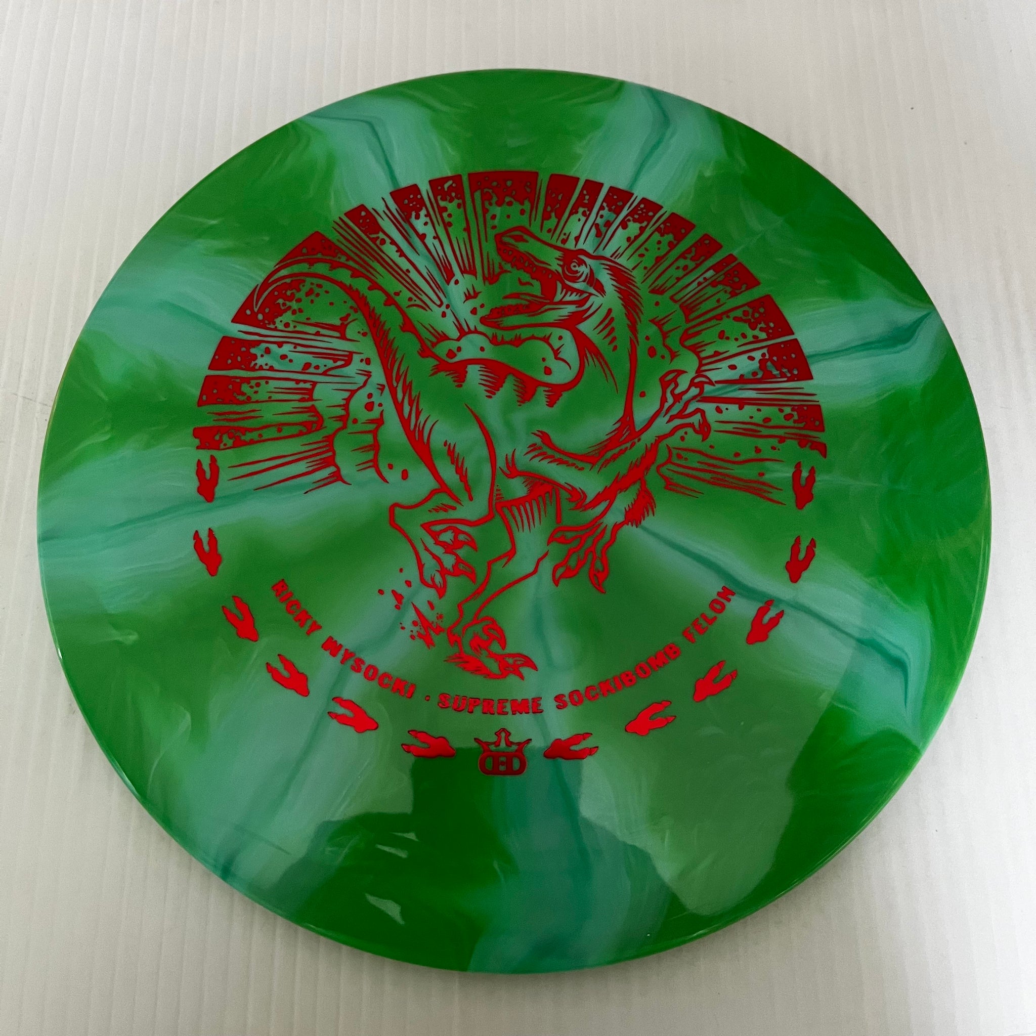 Dynamic Discs 2024 Ricky Wysocki Supreme Burst Sockibomb Felon 9/5/0.5/4