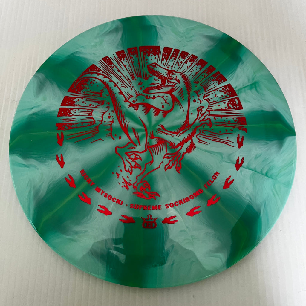Dynamic Discs 2024 Ricky Wysocki Supreme Burst Sockibomb Felon 9/5/0.5/4