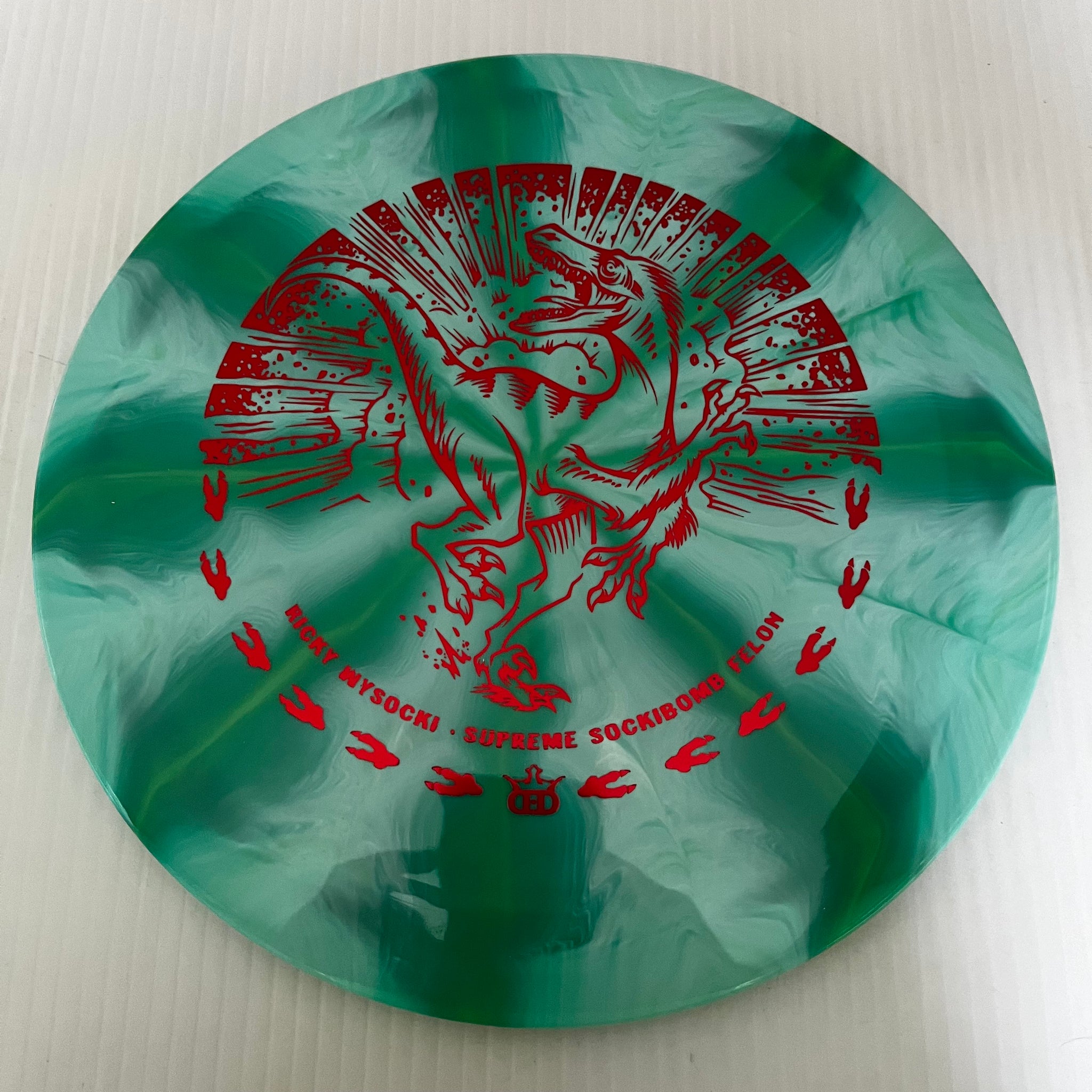 Dynamic Discs 2024 Ricky Wysocki Supreme Burst Sockibomb Felon 9/5/0.5/4