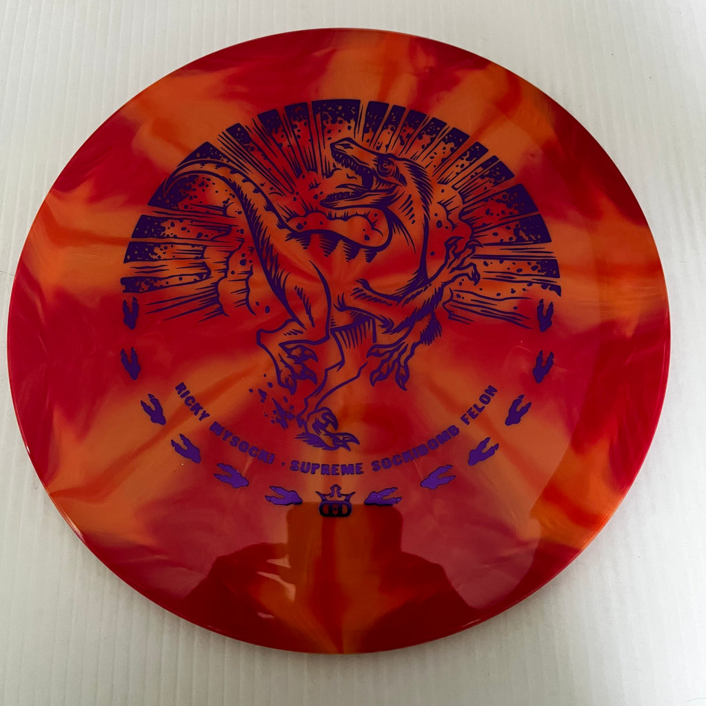Dynamic Discs 2024 Ricky Wysocki Supreme Burst Sockibomb Felon 9/5/0.5/4