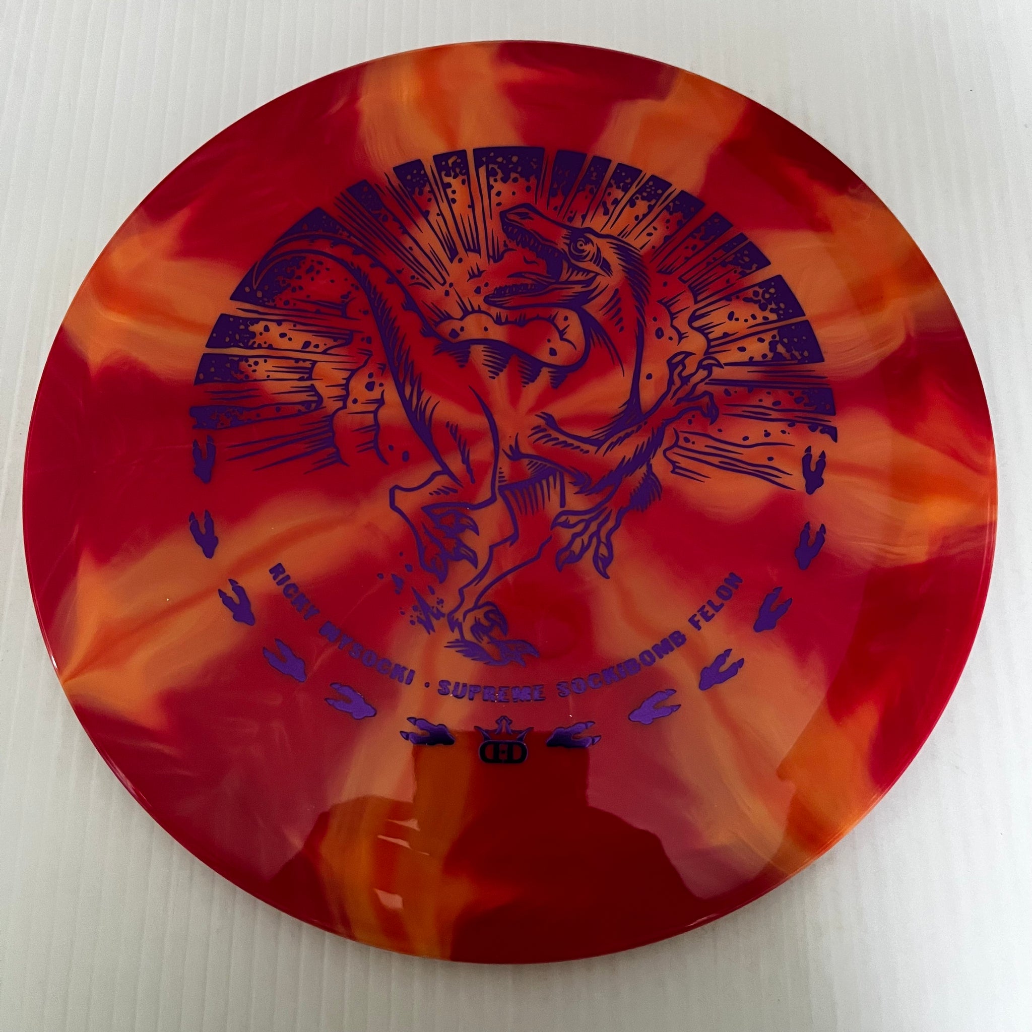 Dynamic Discs 2024 Ricky Wysocki Supreme Burst Sockibomb Felon 9/5/0.5/4