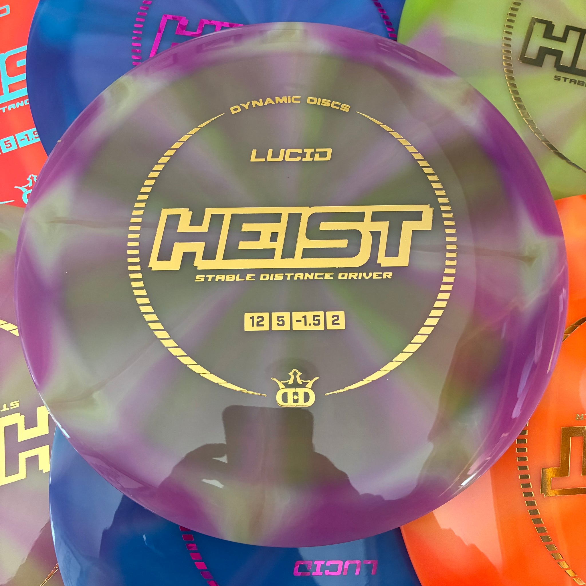 Dynamic Discs Lucid Burst Heist 12/5/-1.5/2