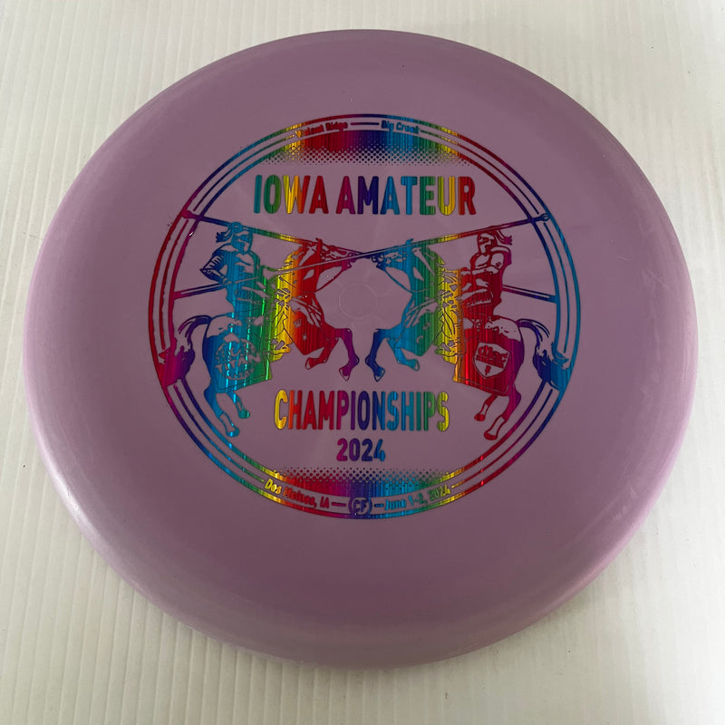Discmania 2024 Iowa Amateur Championships Flex 1 Color Glow D-Line Rainmaker 2/3/0/0.5