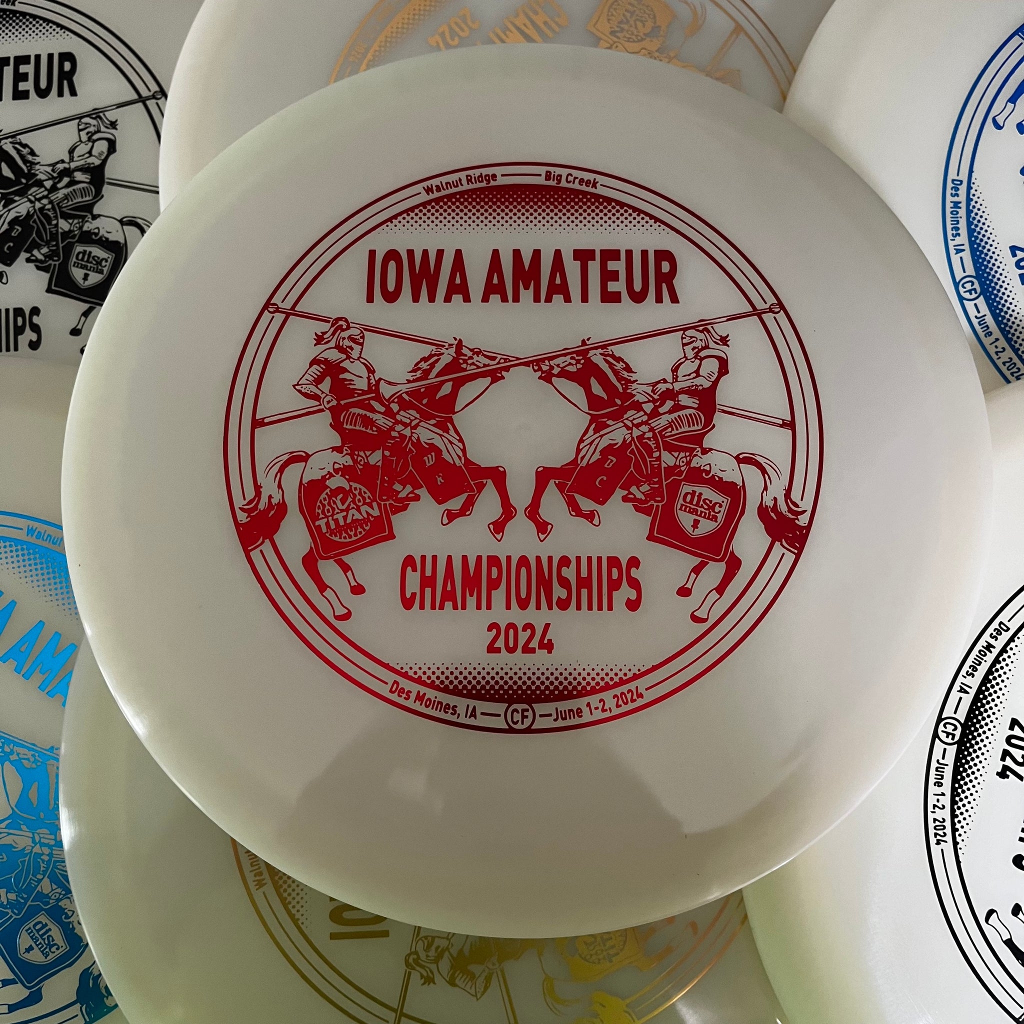 Discmania 2024 Iowa Amateur Championships Glow C-Line FD 7/6/0/1